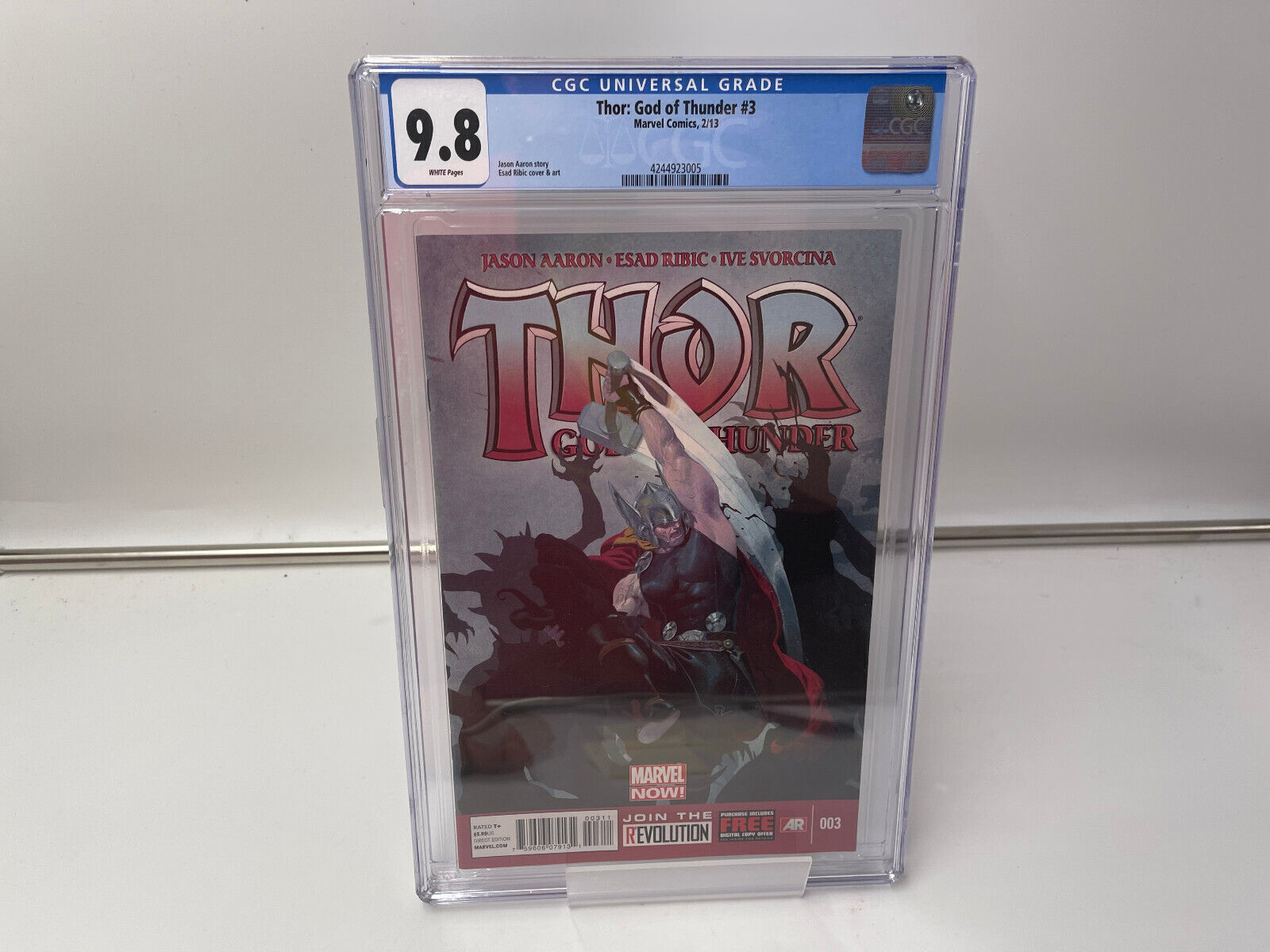 Thor God of Thunder #3 CGC 9.8 Jason Aaron Gorr the God Buther Marvel 2013