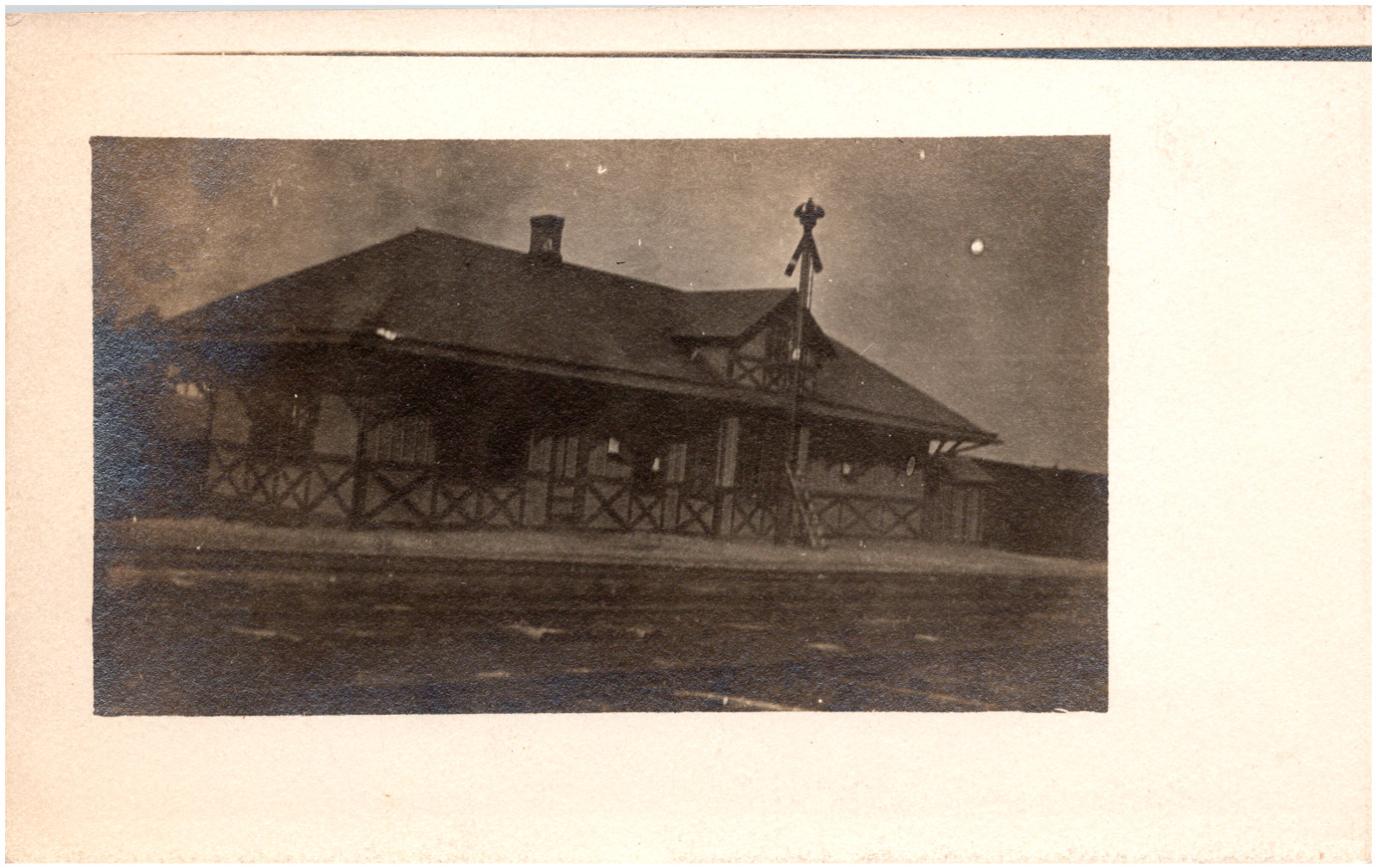 Clermont Pennsylvania Railroad Depot PA Train Station 1900s RPPC Postcard #2 Clermont Pennsylvania Railroad Depot PA Train Station 1900s RPPC Postcard #2