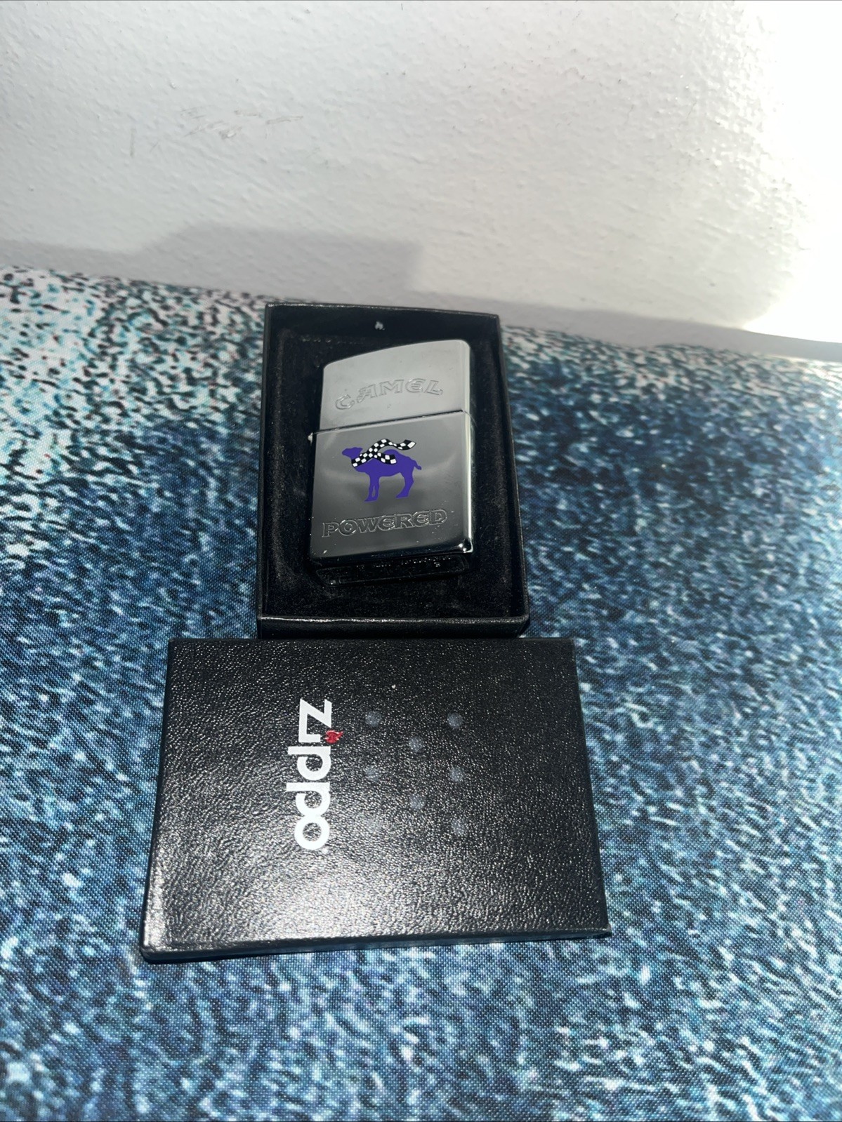 1997 Camel Powered Racing High Polish Chrome Zippo Lighter NEW 1997 Camel Powered Racing High Polish Chrome Zippo Lighter NEW