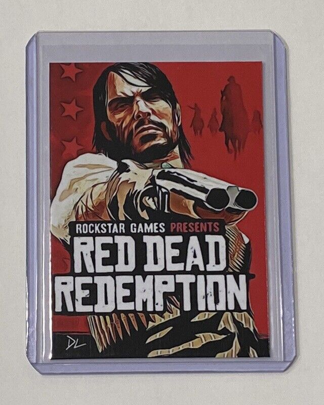 Red Dead Redemption Limited Edition Artist Signed Trading Card 1/10