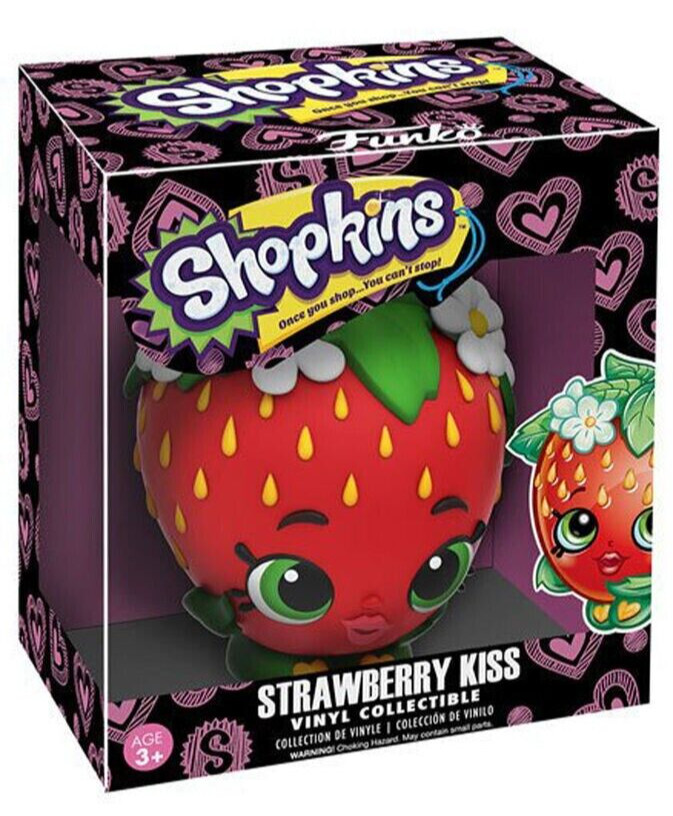Funko Vinyl Shopkins: Strawberry Kiss 4 Funko Vinyl Shopkins: Strawberry Kiss 4