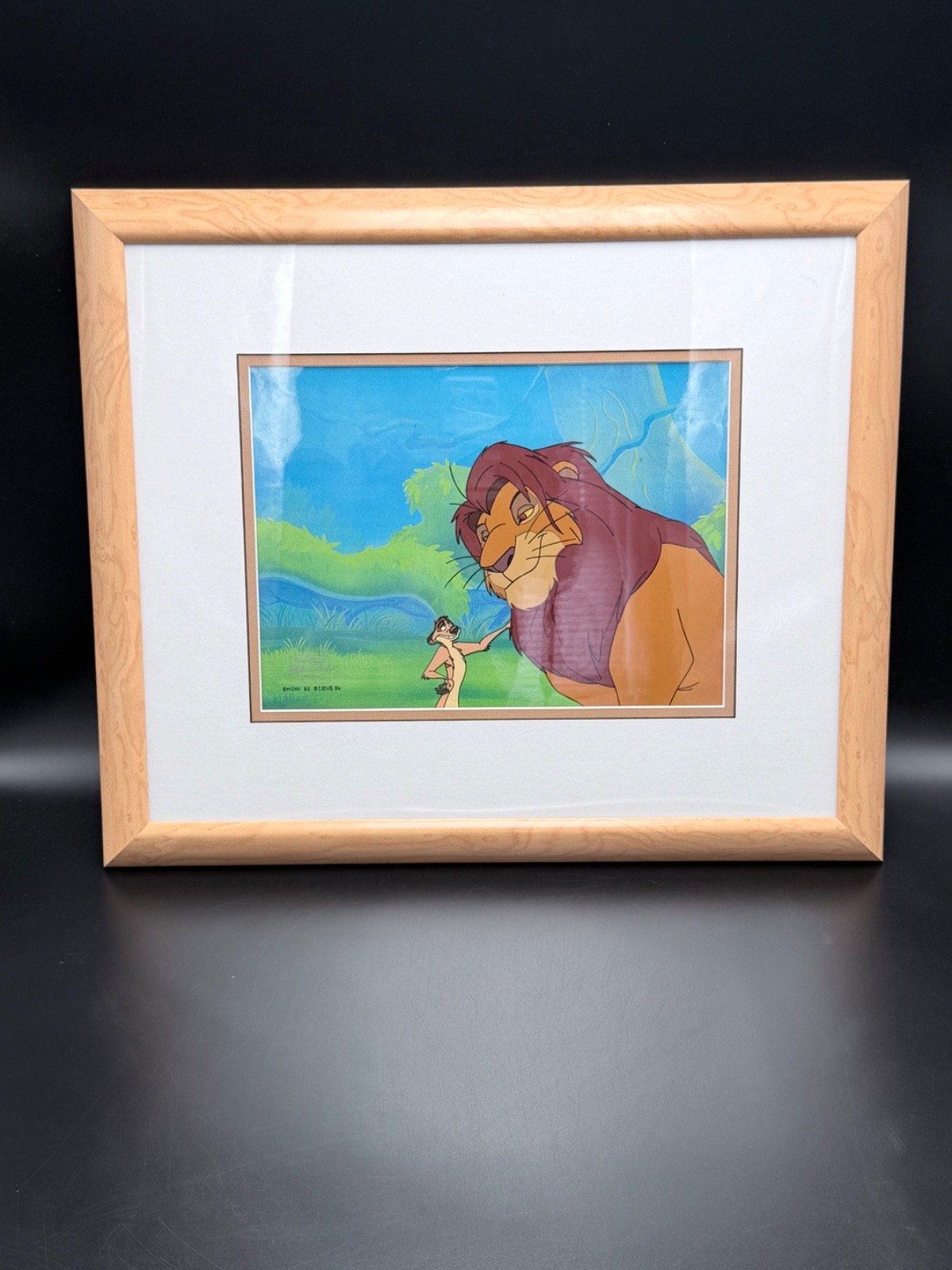 Walt Disney Lion King & Timon Animation Art Walt Disney Lion King & Timon Animation Art