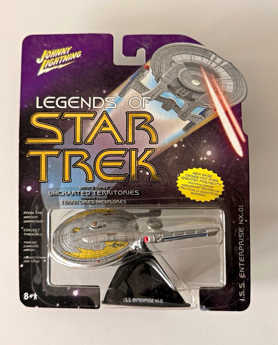 Johnny Lightning Star Trek I.S.S. Enterprise NX-01 Ship Series 3 Enterprise