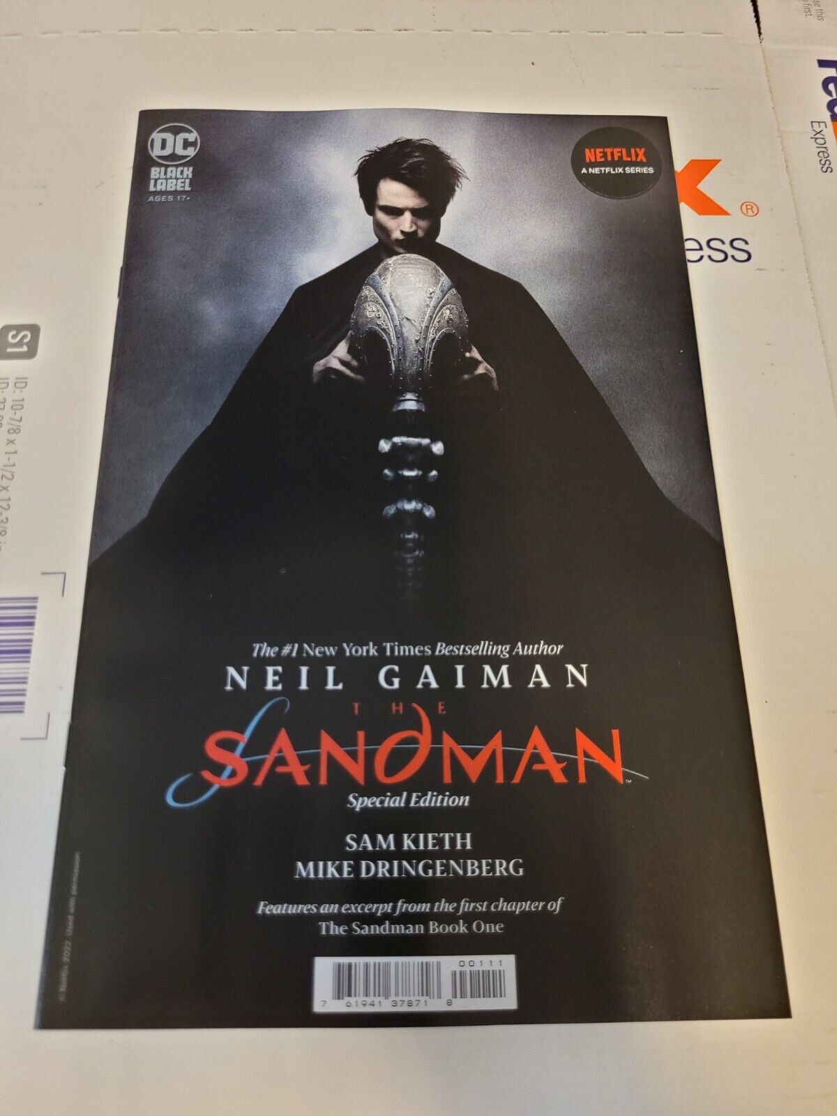 The Sandman Special Edition (2022) #1 Neil Gaiman DC Black Label Netflix Vertigo