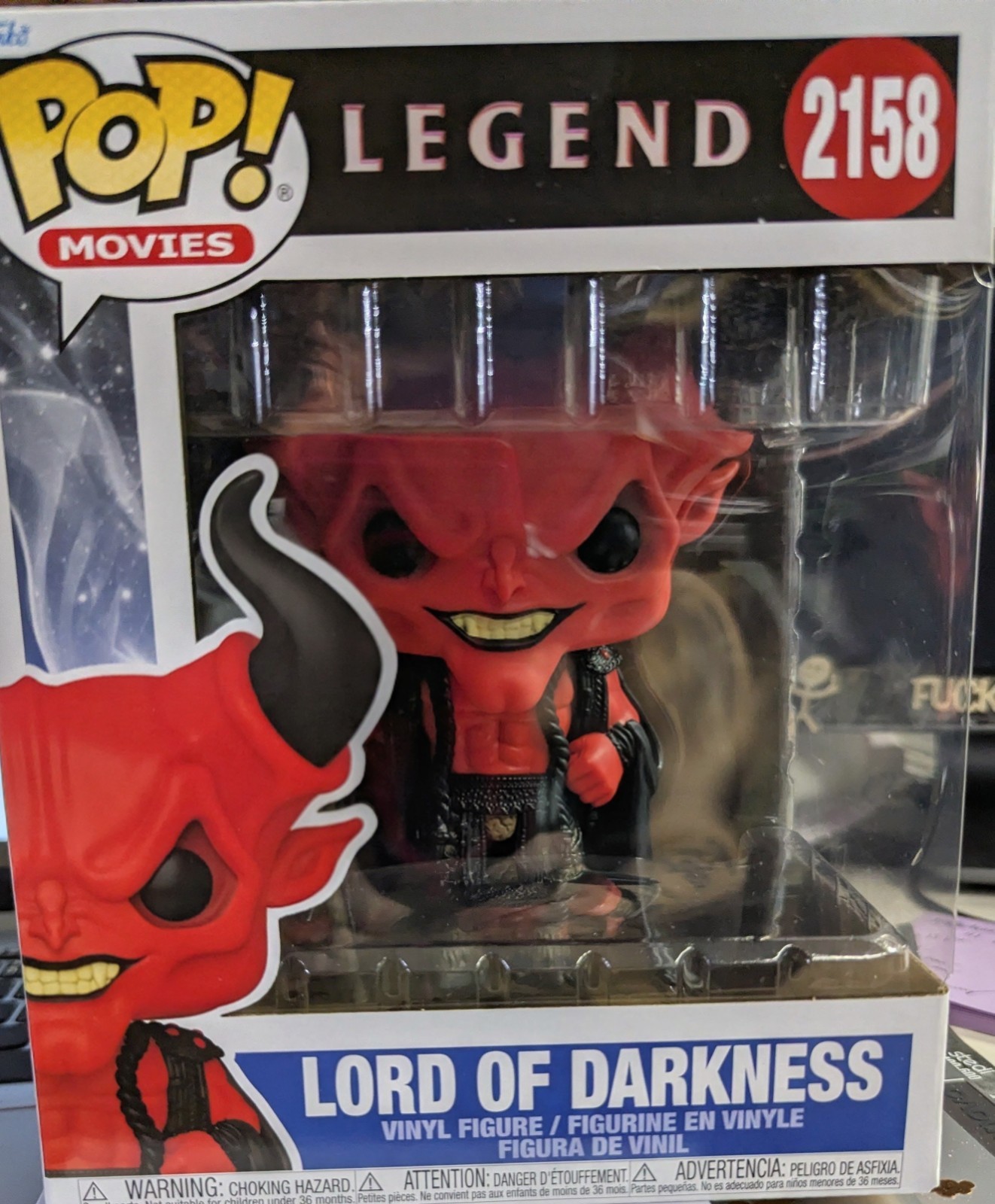 Funko Pop Movies Pop Vinyl: Legend - Lord of Darkness #2158 Figure Funko Pop Movies Pop Vinyl: Legend - Lord of Darkness #2158 Figure