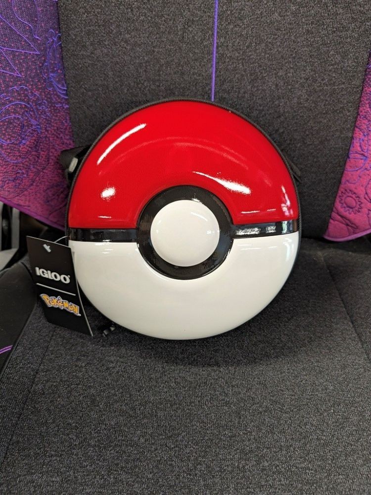 Pokemon Igloo Poke Ball Cross Body Bag Insulated Adjustable Shoulder Strap NWT