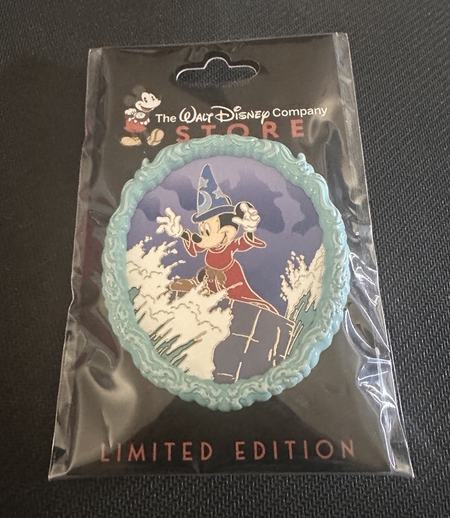 Disney D23 2026 Elements Of Nature Water Sorcerer Mickey Pin, LE, DEC TWDC Store Disney D23 2026 Elements Of Nature Water Sorcerer Mickey Pin, LE, DEC TWDC Store