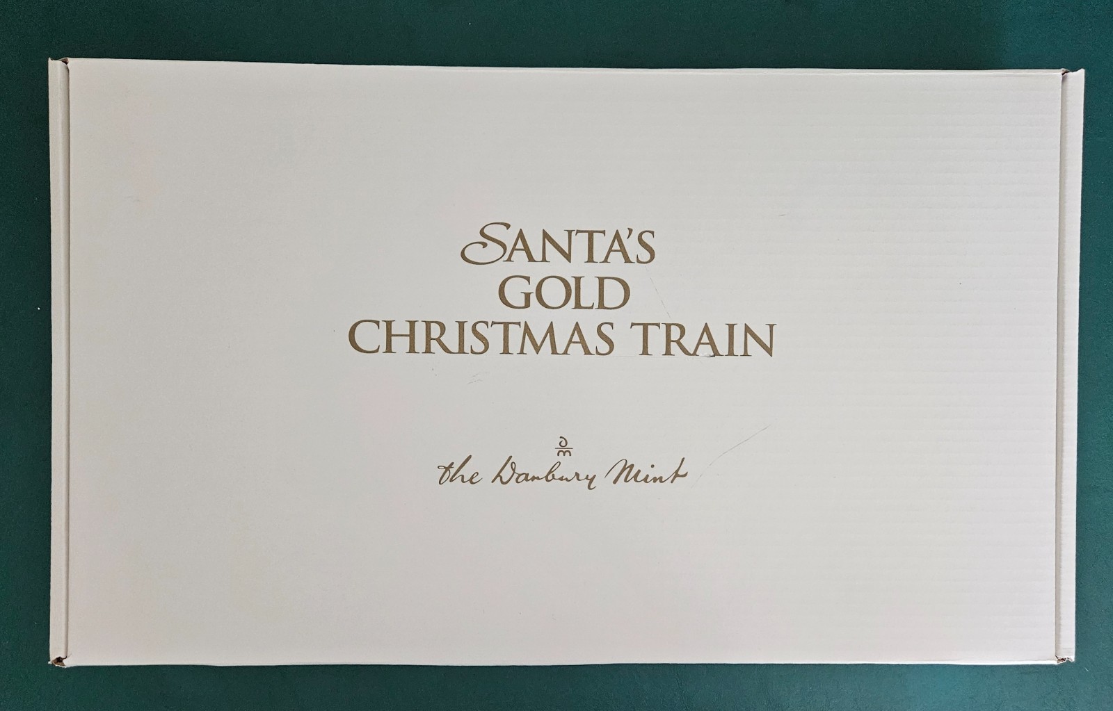 The Danbury Mint Santa’s Gold Christmas Train - Original Box & Certification The Danbury Mint Santa’s Gold Christmas Train - Original Box & Certification
