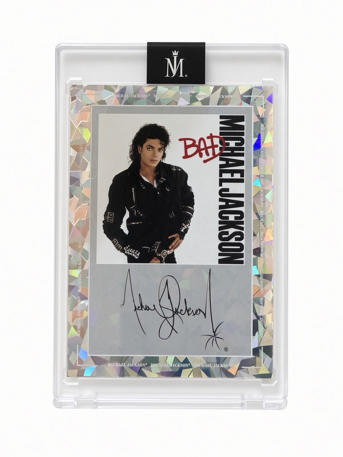 Michael Jackson Keepsake Album #10 BAD Laser Signagraph Platinum 50/50 OMEGA Michael Jackson Keepsake Album #10 BAD Laser Signagraph Platinum 50/50 OMEGA