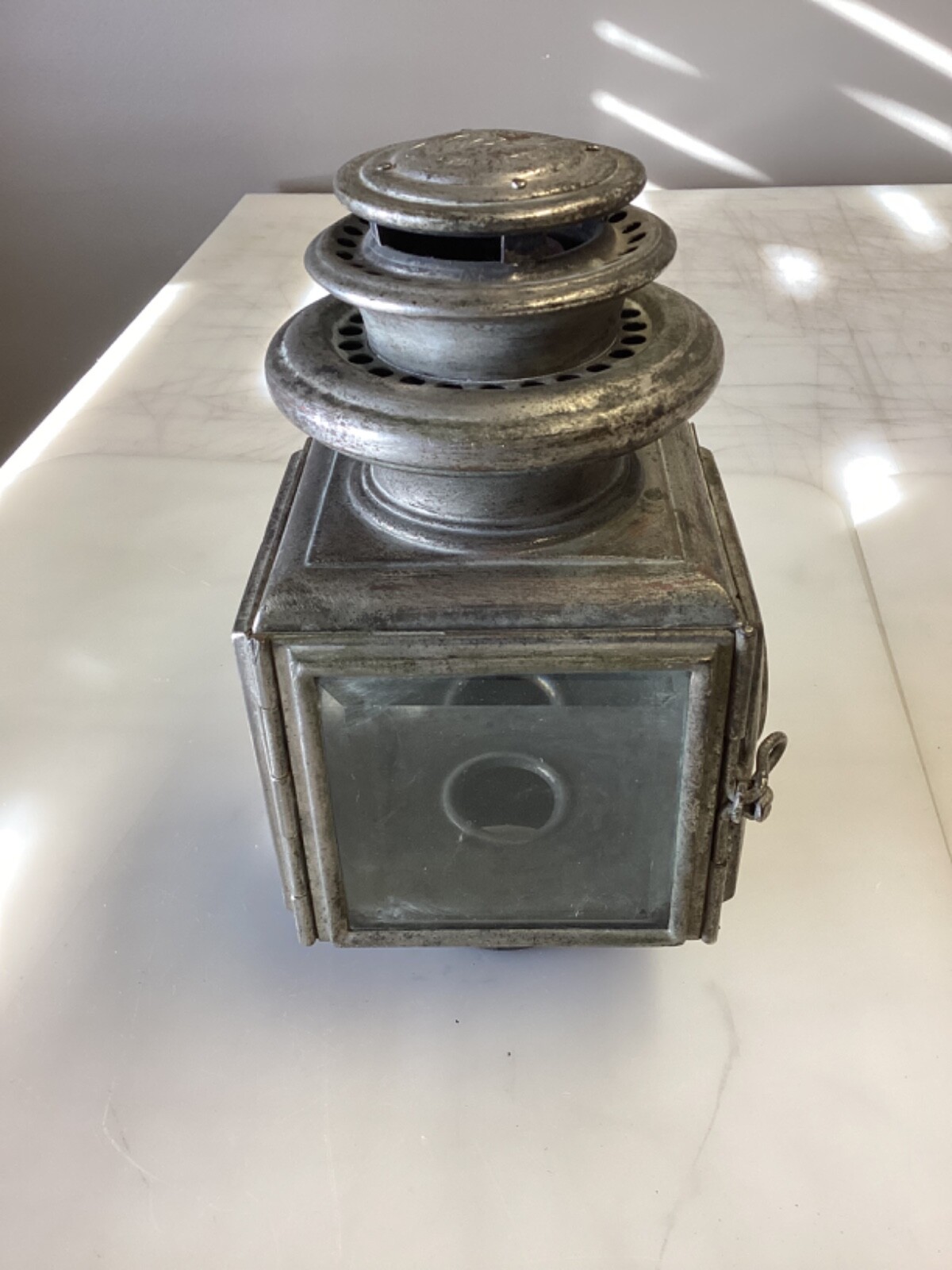 vintage carriage , early automobile lantern , head lamp, Victor brand vintage carriage , early automobile lantern , head lamp, Victor brand