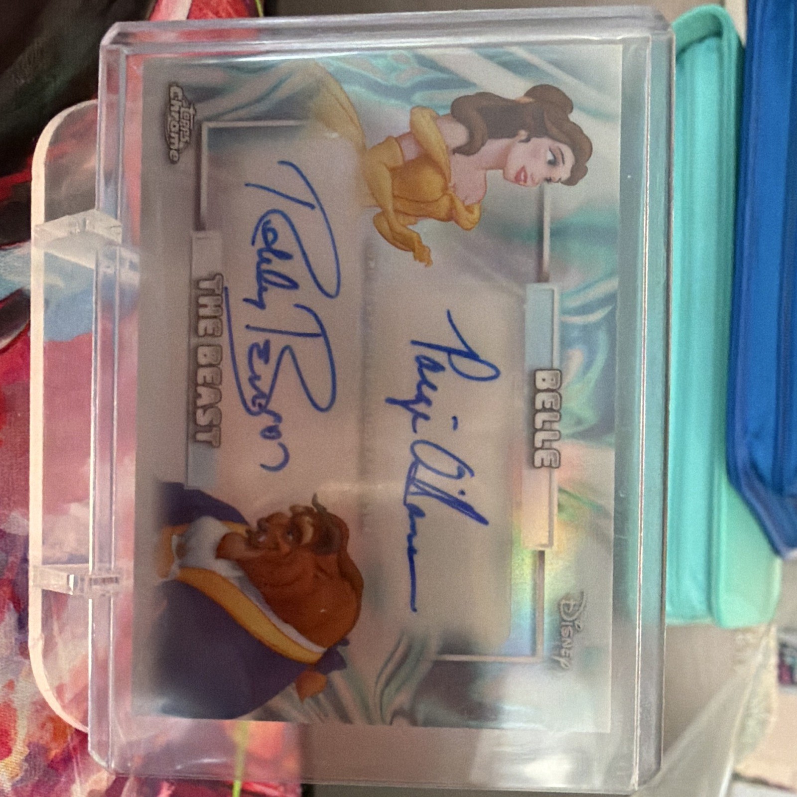 Topps 2026 Topps Disney Chrome Beauty and the Beast Dual Auto DL-OB O\'Hara Topps 2026 Topps Disney Chrome Beauty and the Beast Dual Auto DL-OB O\'Hara