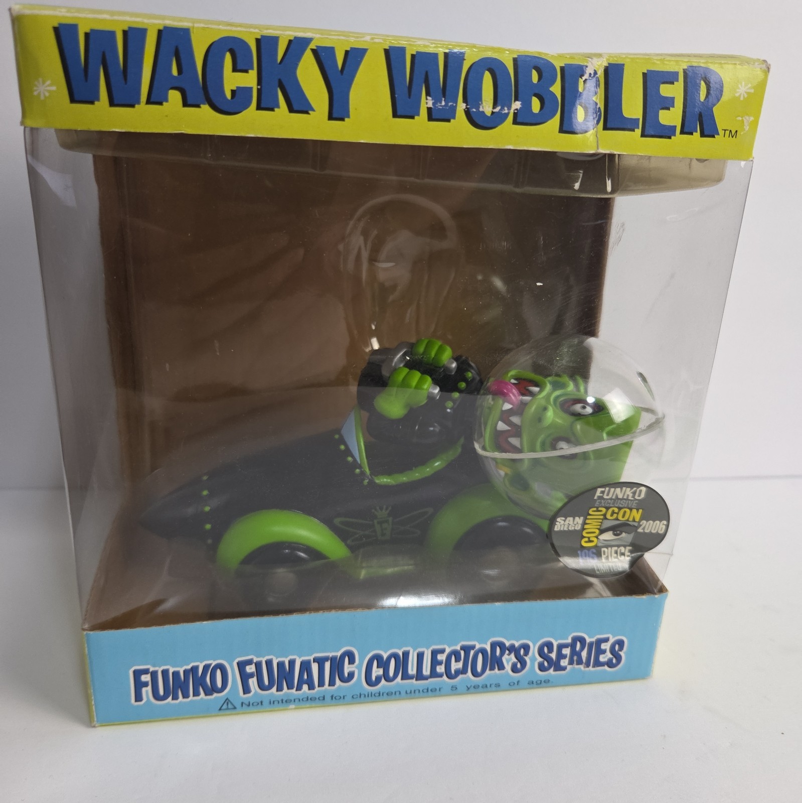 Funko Wacky Wobbler Comic Con SD 2006 Space Cannibal Car Bobble Head BROKEN Funko Wacky Wobbler Comic Con SD 2006 Space Cannibal Car Bobble Head BROKEN