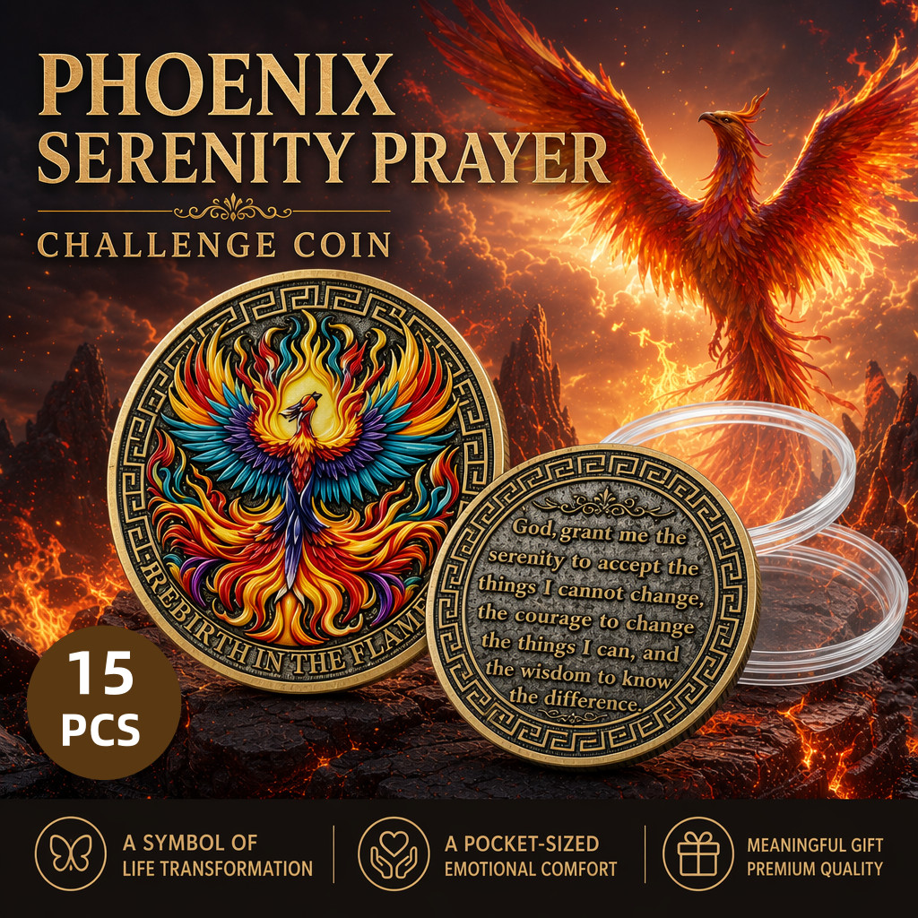 15PCS Phoenix Novelty/ Challenge Coin,Christian Collectible Coin,meaningful gift 15PCS Phoenix Novelty/ Challenge Coin,Christian Collectible Coin,meaningful gift
