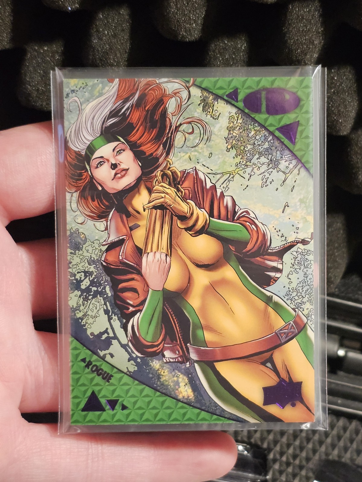 Rogue - 2019 Upper Deck Marvel Premier #37 Purple 5/5 Omega Rogue - 2019 Upper Deck Marvel Premier #37 Purple 5/5 Omega