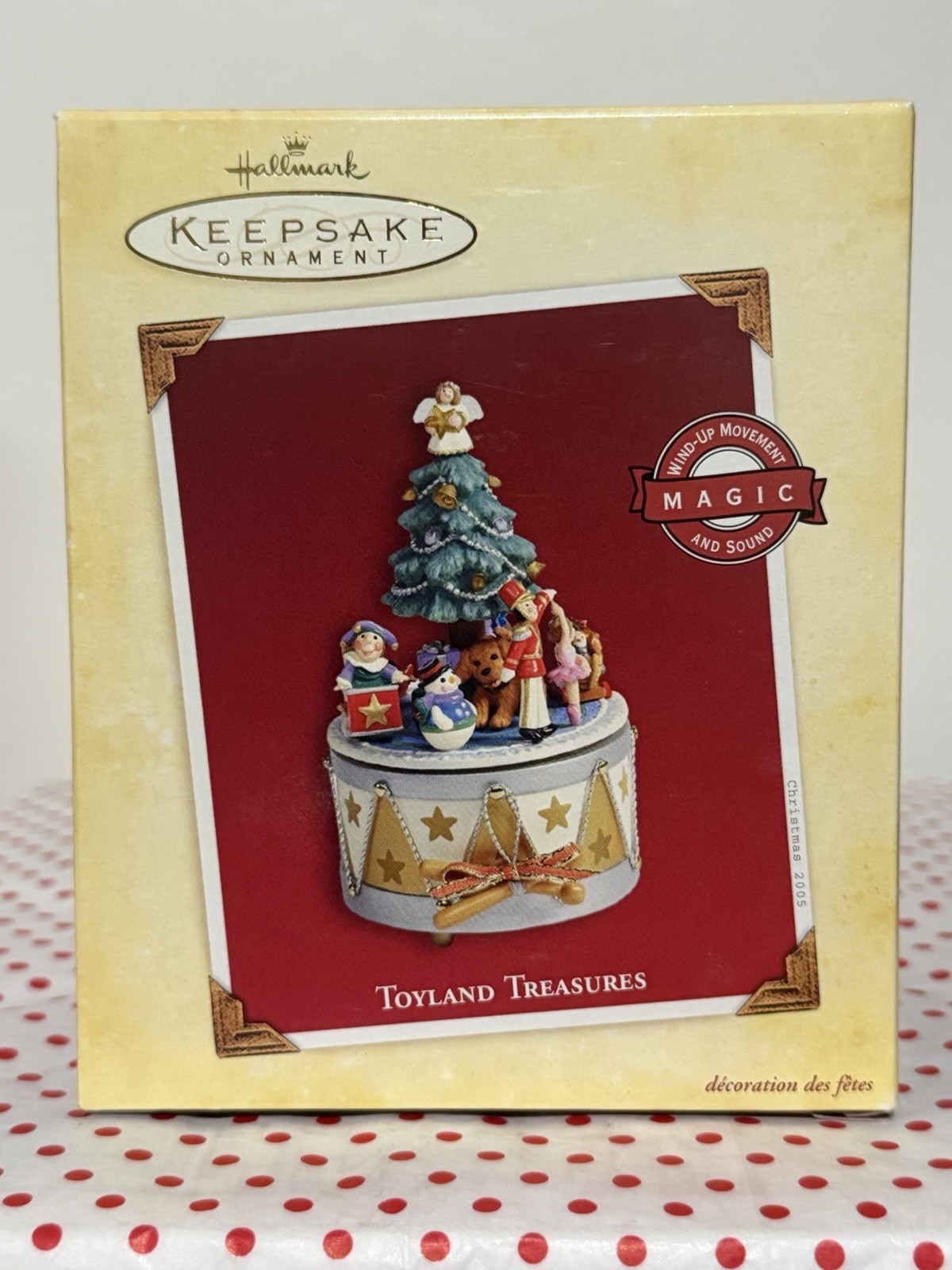 2005 Hallmark Keepsake Ornament - ToyLand Treasures Magic Wind-Up 2005 Hallmark Keepsake Ornament - ToyLand Treasures Magic Wind-Up