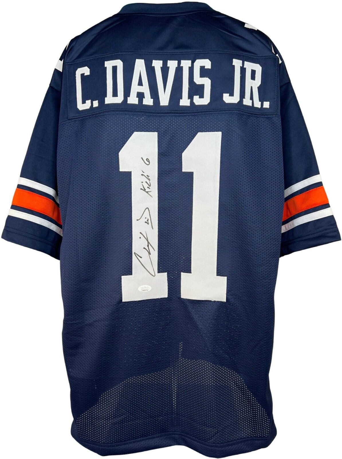 Chris Davis Jr autographed signed inscribed jersey NCAA Auburn Tigers PSA COA