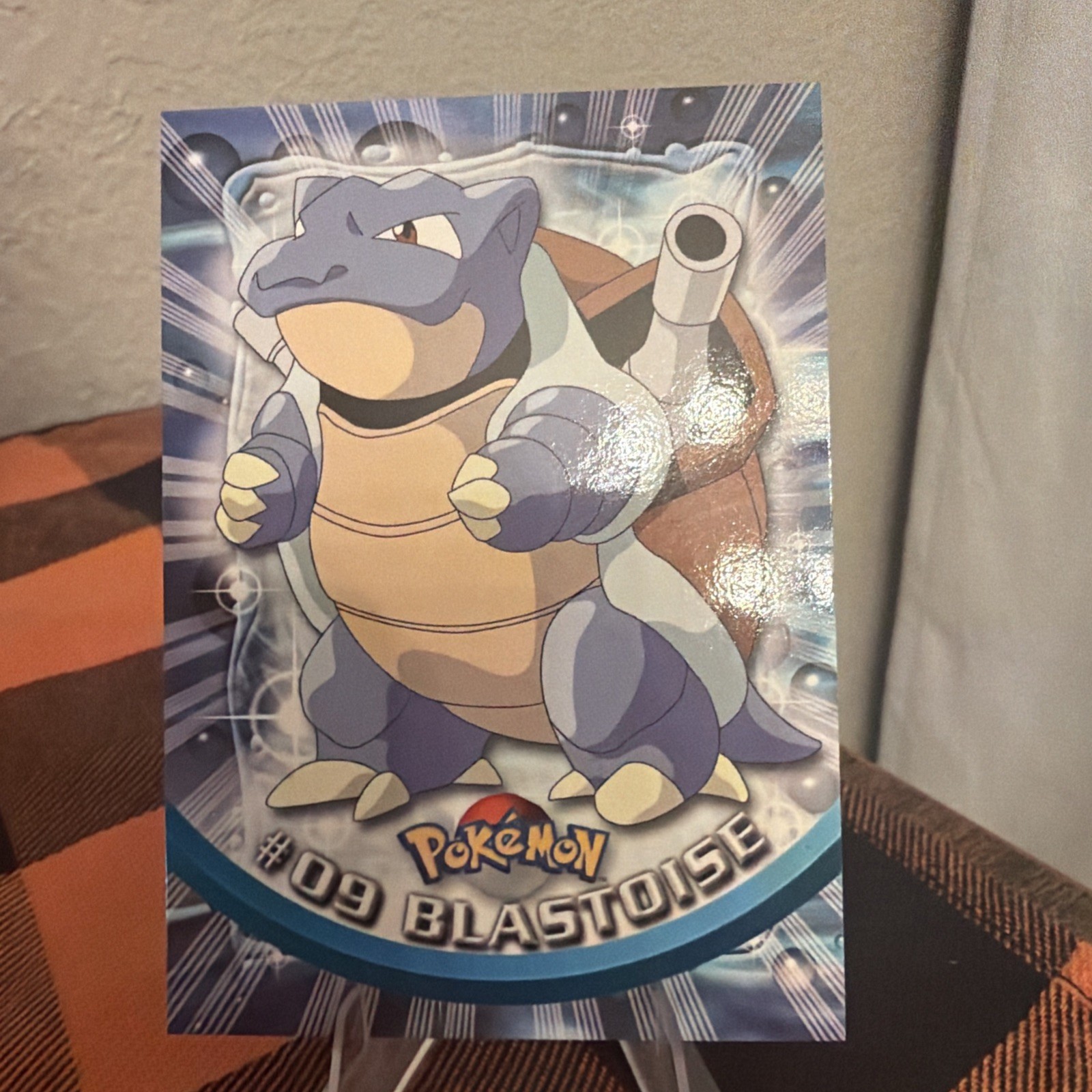 Vintage Pokemon Blastoise #09 Glossy Collector Card Nintendo Original Artwork Vintage Pokemon Blastoise #09 Glossy Collector Card Nintendo Original Artwork