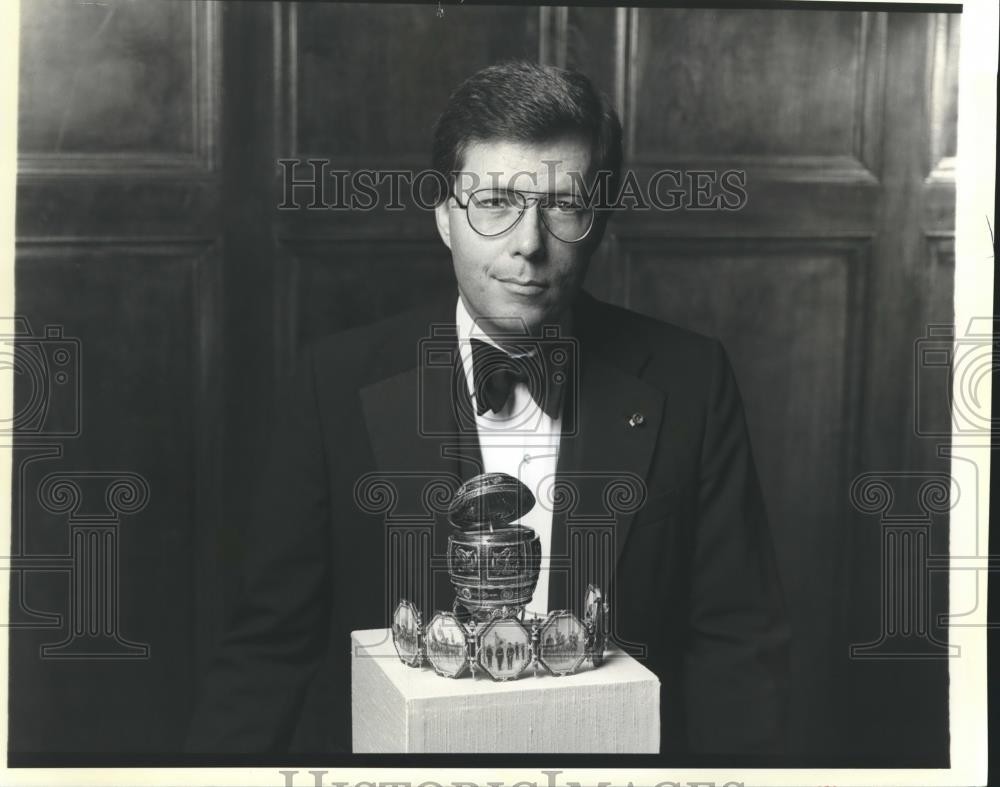 1990 Press Photo E. John Bullard, NOMA, former Delgado Museum director 1990 Press Photo E. John Bullard, NOMA, former Delgado Museum director