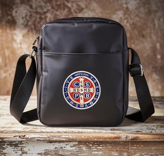 St. Benedict Medal Catholic Crossbody Bag St. Benedict Medal Catholic Crossbody Bag