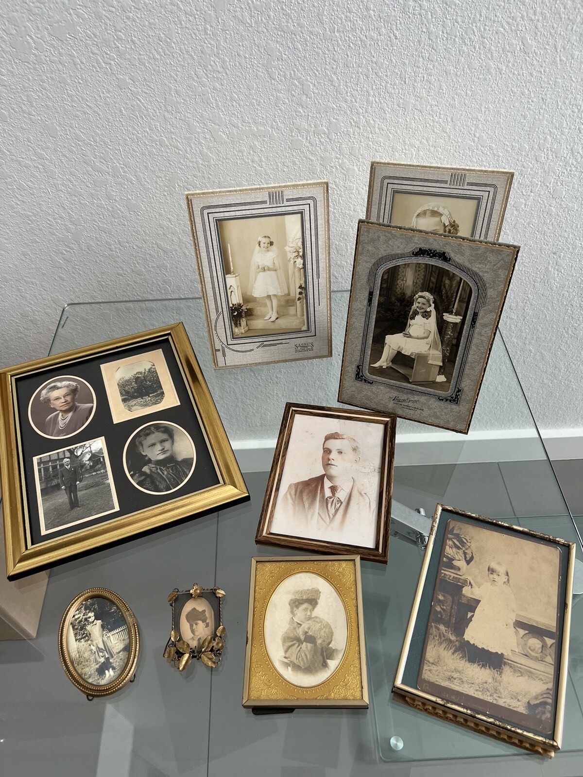 Antique 1800’s To 1900’s Photographs With Frames Antique 1800’s To 1900’s Photographs With Frames