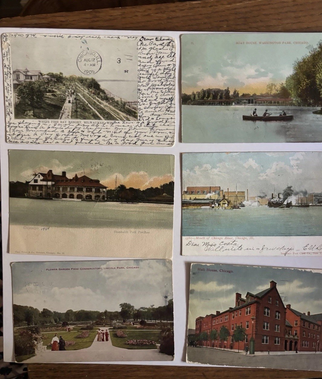 Lot 43 Vintage Illinois Postcards 1904 Several Early Postcards Chicago And Milwa Lot 43 Vintage Illinois Postcards 1904 Several Early Postcards Chicago And Milwa