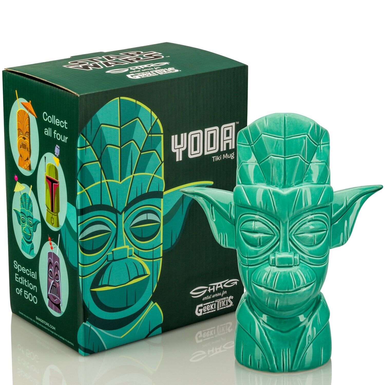 SHAG x Geeki Tiki Star Wars Yoda Mug SDCC Exclusive of 500 - SOLD OUT