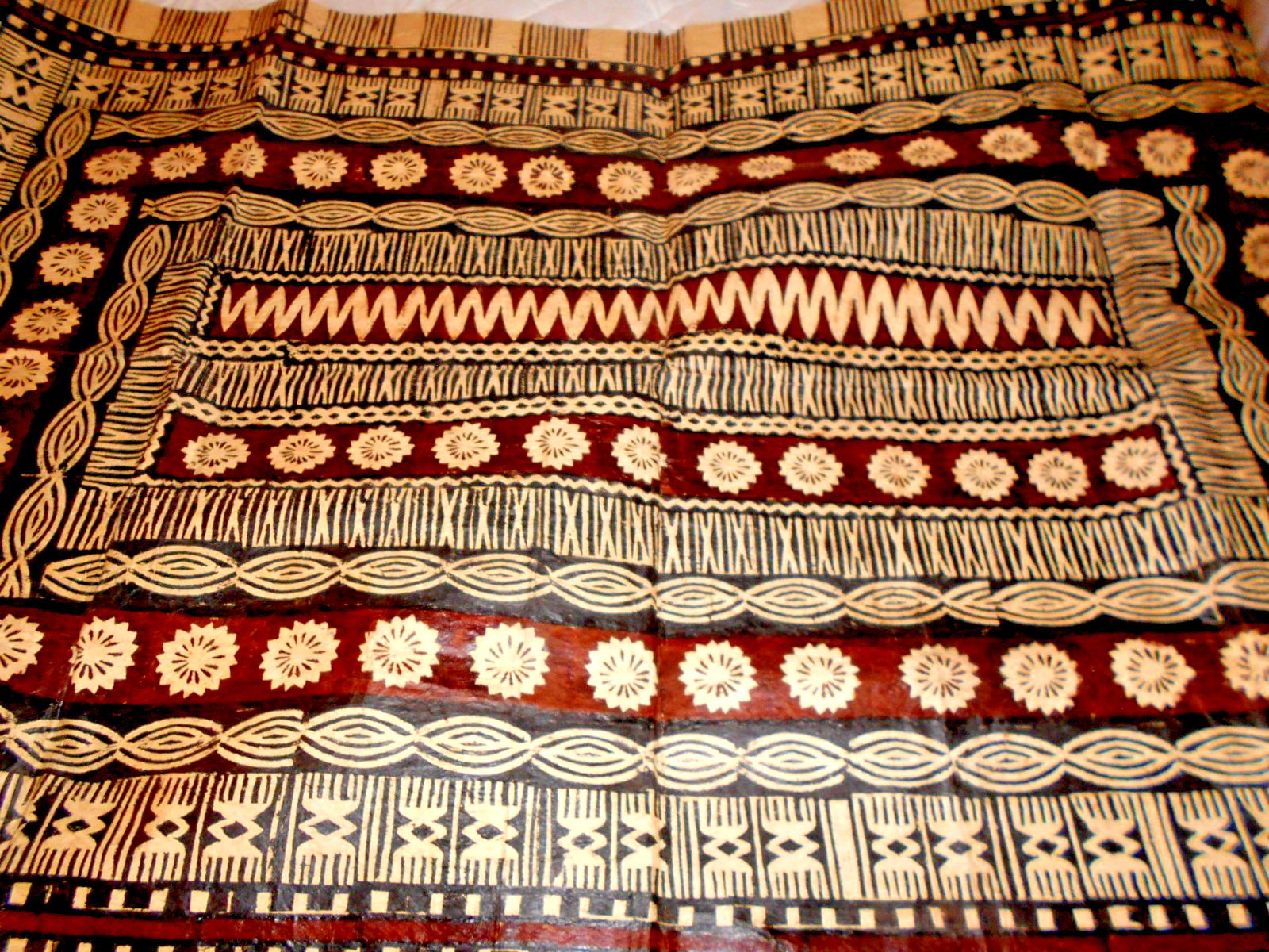 VINTAGE TAPAS CLOTH HANDMADE FROM TREE BARK TONGA ISLANDS 70 X 42 INCH VINTAGE TAPAS CLOTH HANDMADE FROM TREE BARK TONGA ISLANDS 70 X 42 INCH