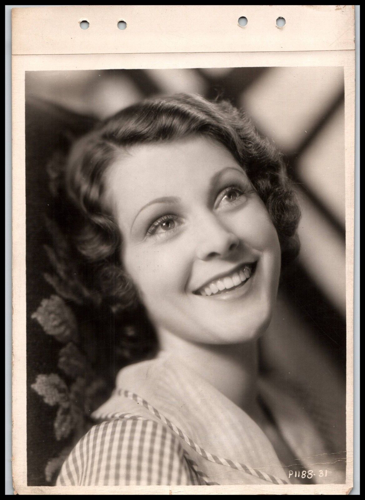 Hollywood Beauty FRANCES DEE STUNNING PORTRAIT STYLISH POSE 1930s Photo 676