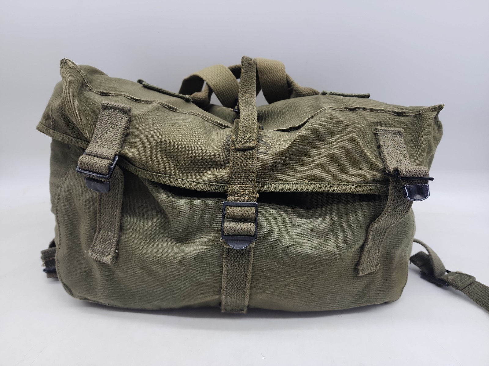 Vintage WW2 era US Army M-1944 Combat Cargo Field Lower Pack Bag Pouch 1944 Date