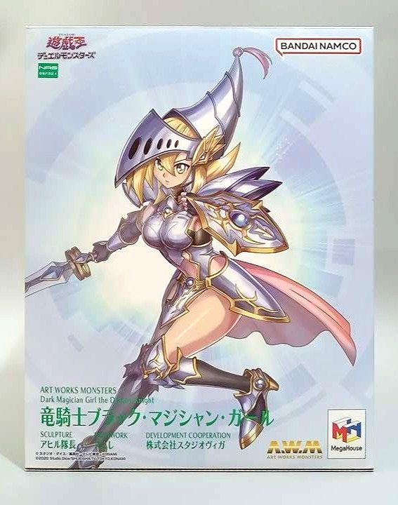 Megahouse Yu-Gi-Oh Dark Magician Girl the Dragon Knight Art Works Monsters New