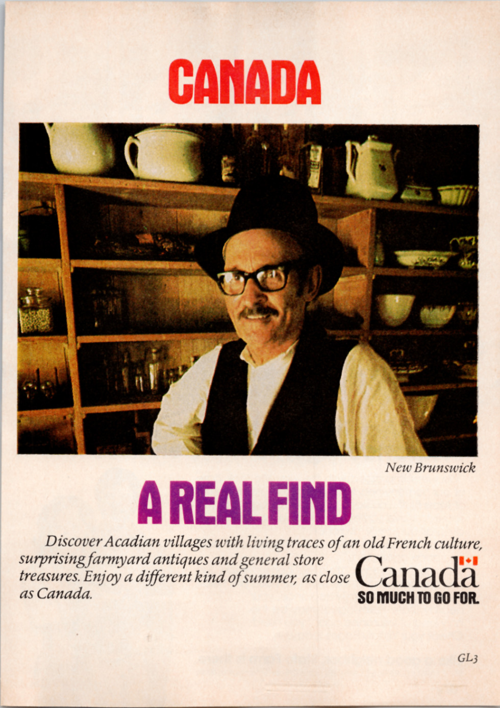 Canada Vintage Magazine Ad 1970s New Brunswick Travel Tourism Retro Canada Vintage Magazine Ad 1970s New Brunswick Travel Tourism Retro