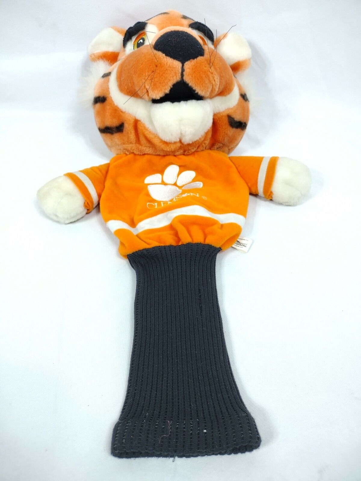 Unique Clemson Tigers RARE Collectible sock puppet - Plush Head Datrek 🐯