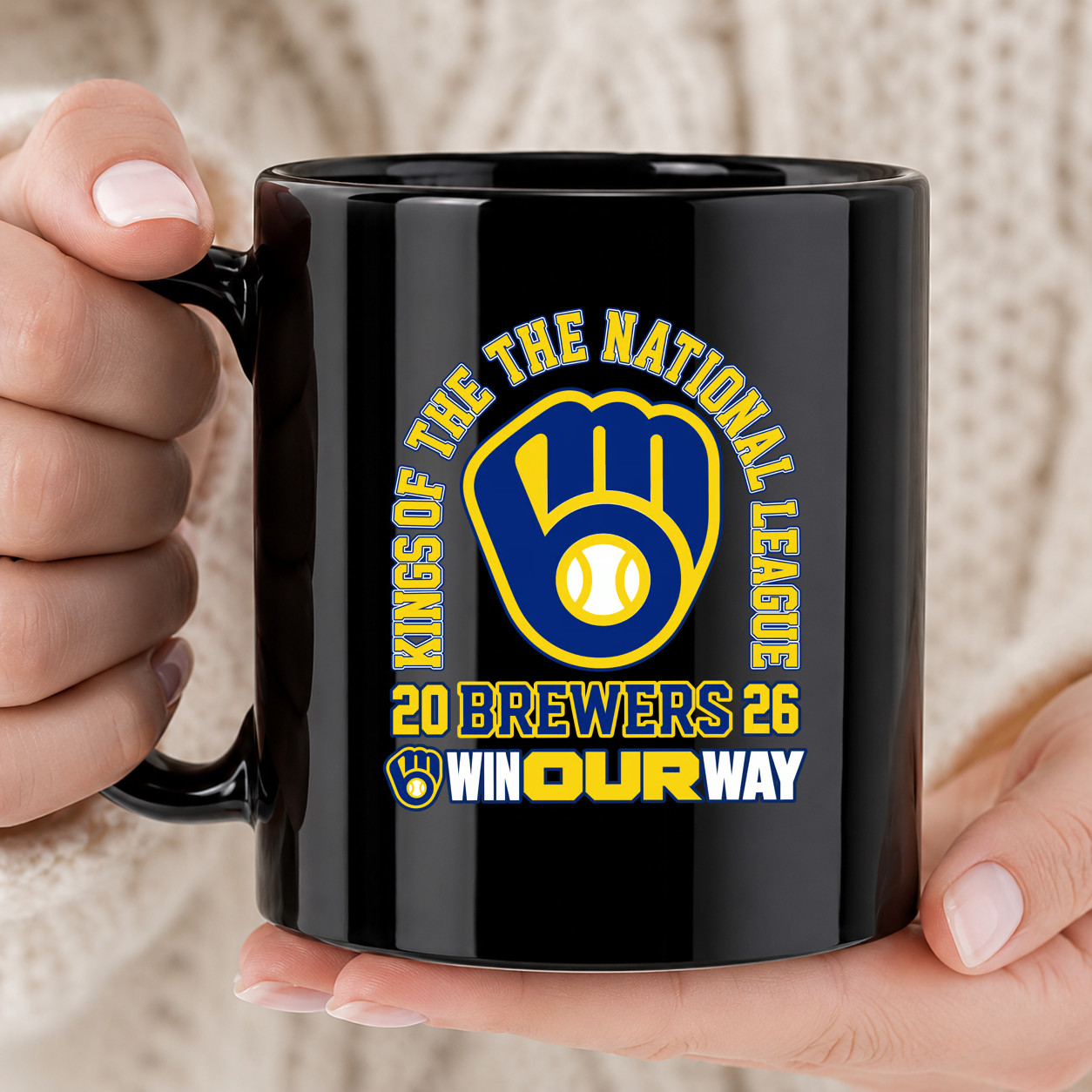 Milwaukee Brewers 2026 National League Champions Mug - Mug 11oz, V01