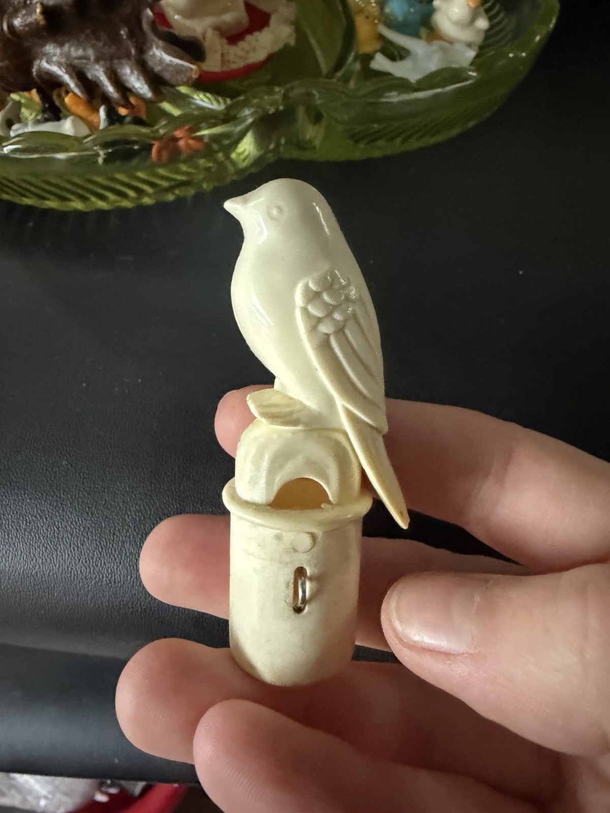 VTG Teapot Whistling Bird ~ replacement BIRD Only Cream color VTG Teapot Whistling Bird ~ replacement BIRD Only Cream color