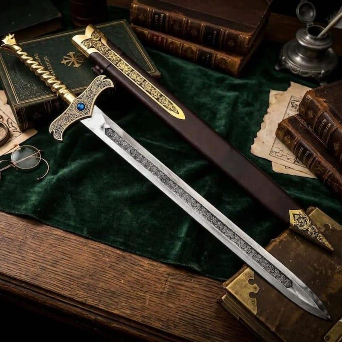 Masters Of The Universe Merlinr Sword New Version 2026 Battle Ready Sword