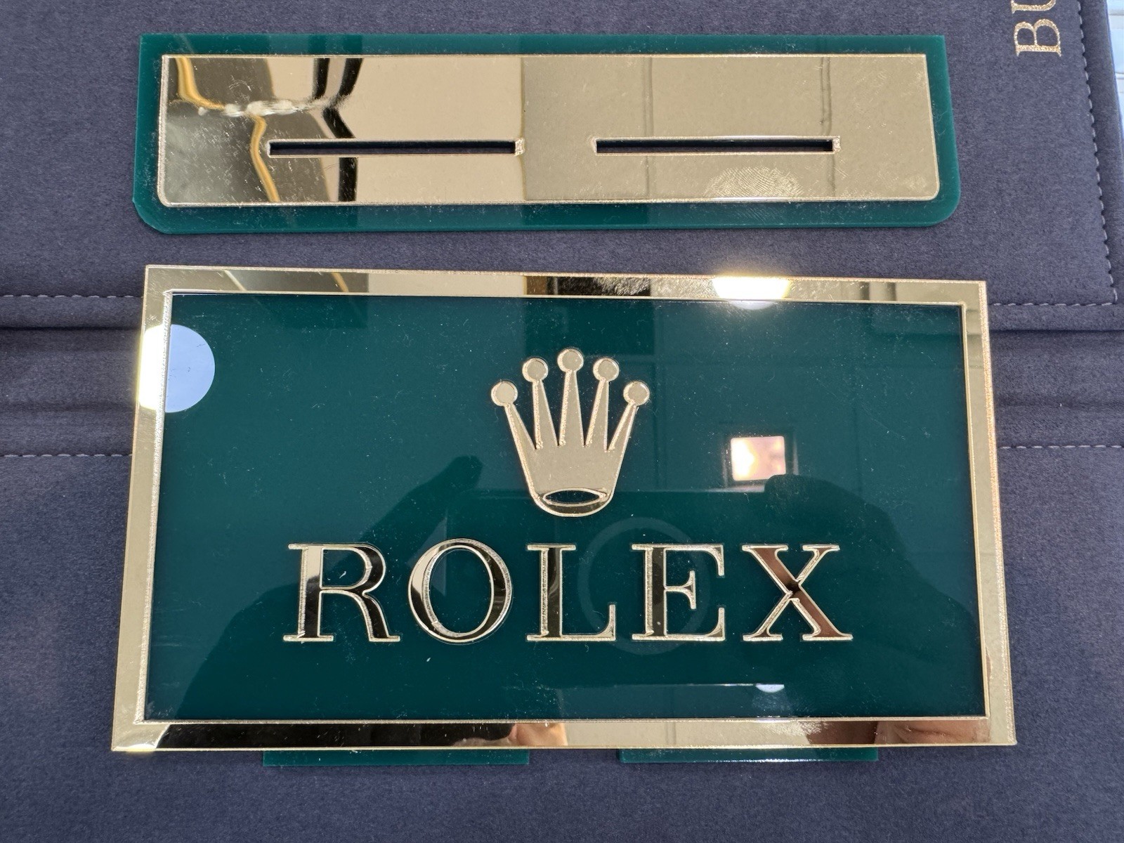 Rolex Sign Stand 7 Inch By 4 Inch Rolex Sign Stand 7 Inch By 4 Inch
