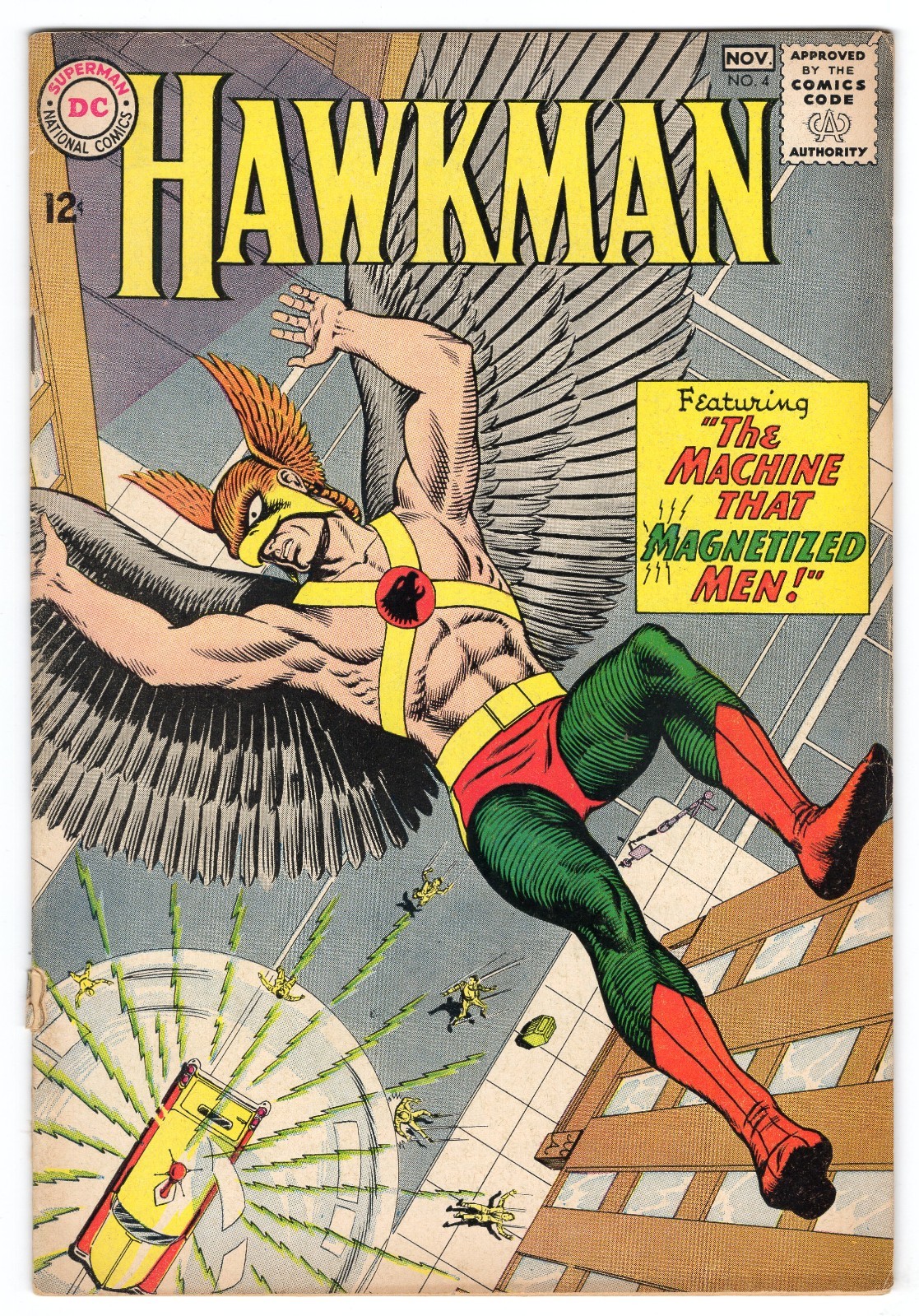 Hawkman 4 1964 DC Comics VG+ 4.5 1st App Zatanna Hawkgirl