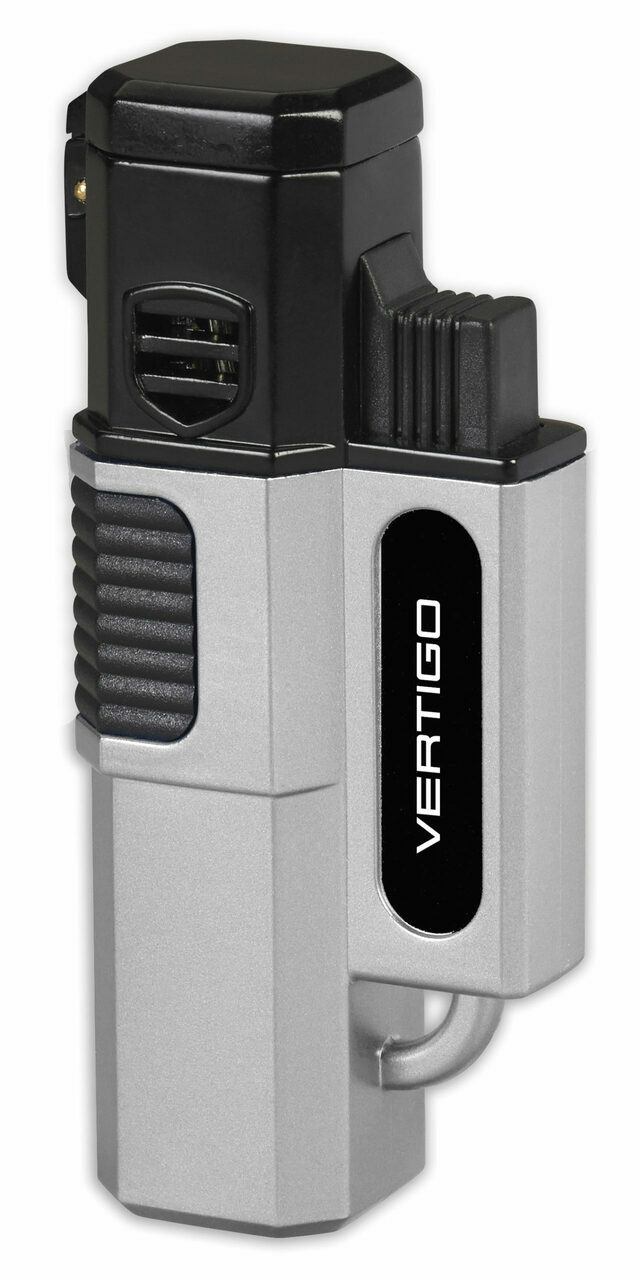 Vertigo Hornet Silver Quad Torch Lighter Vertigo Hornet Silver Quad Torch Lighter