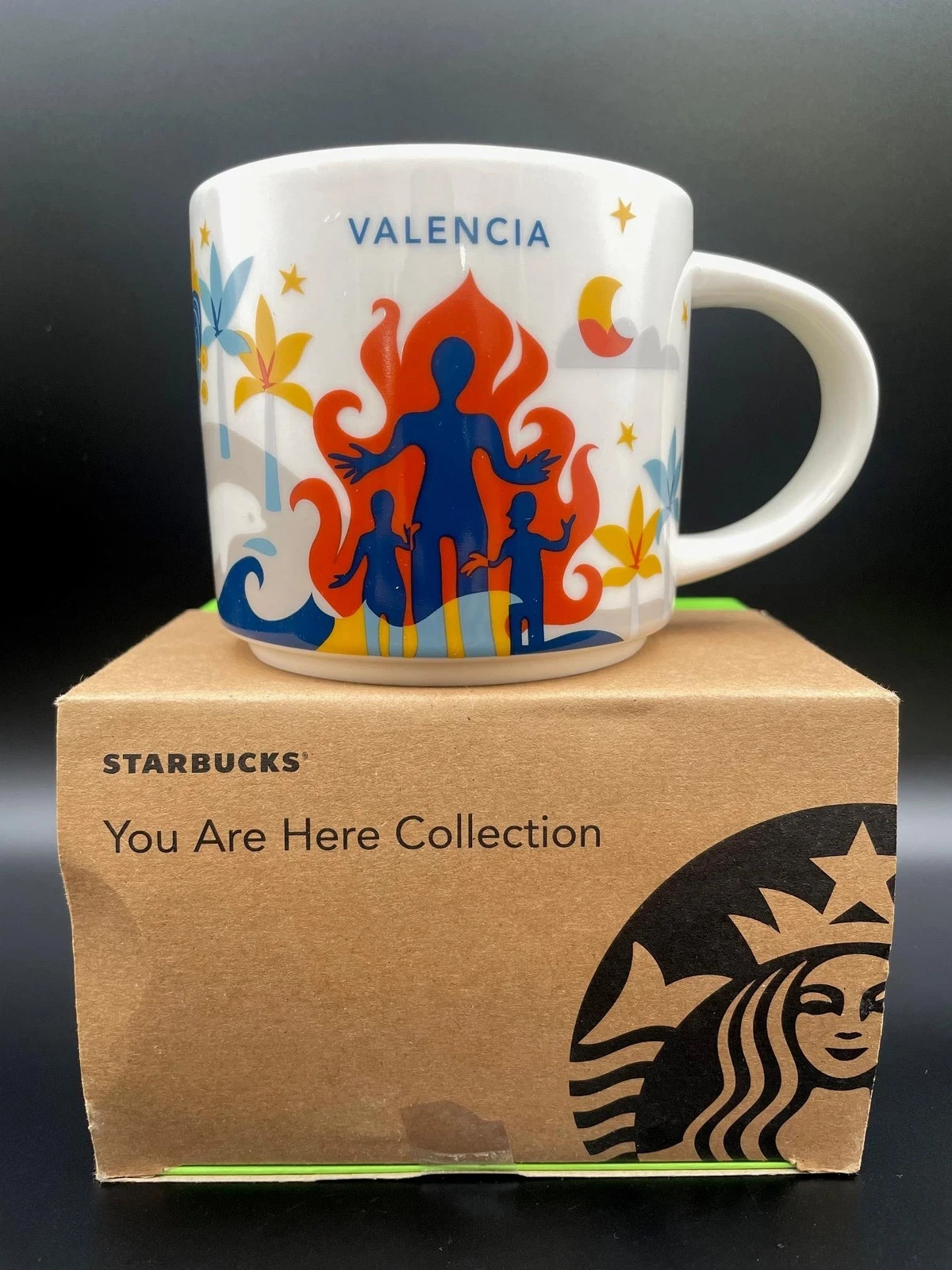 New STARBUCKS Valencia Spain You Are Here Coffee Mug Cup NEW IN BOX New STARBUCKS Valencia Spain You Are Here Coffee Mug Cup NEW IN BOX