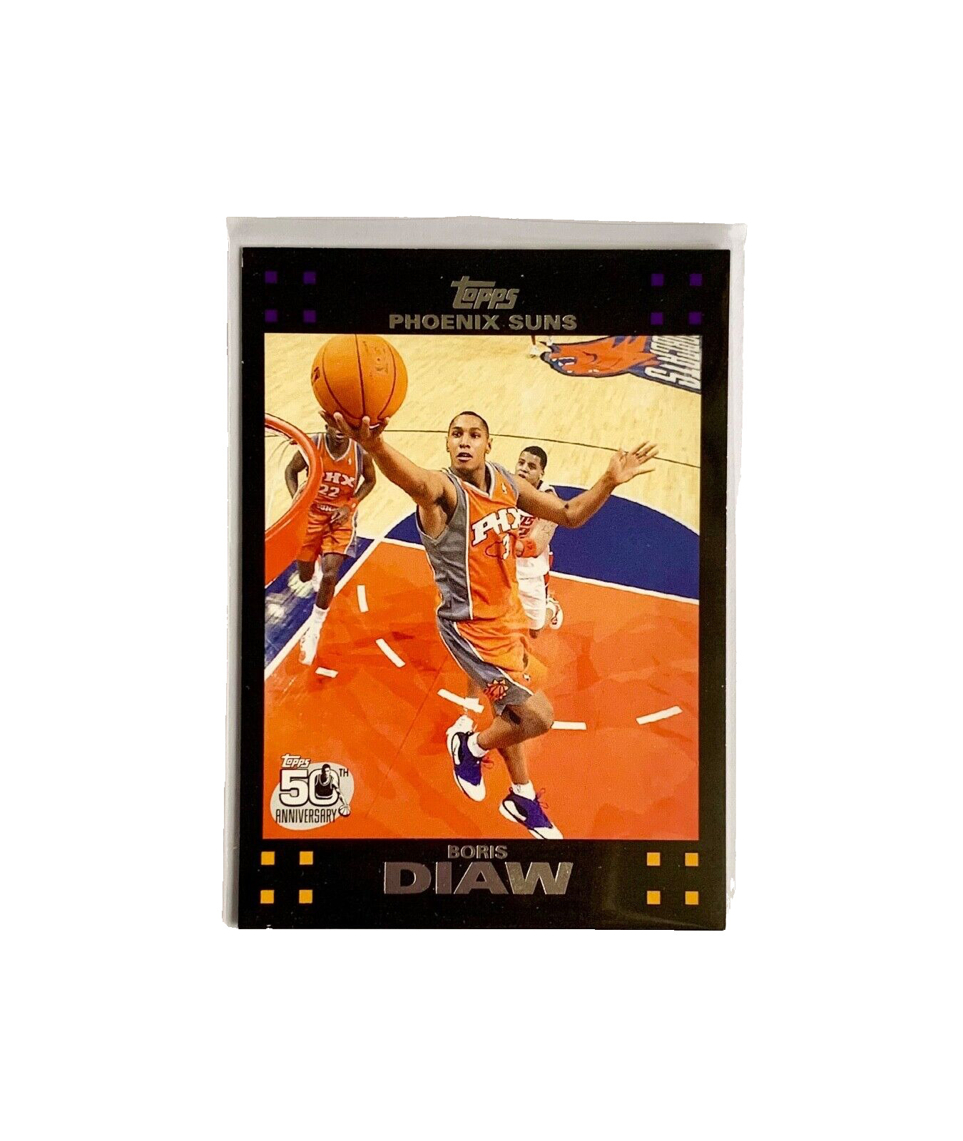 Boris DIAW 2007-08 Topps NBA Basketball 50th ANNIVERSARY Suns