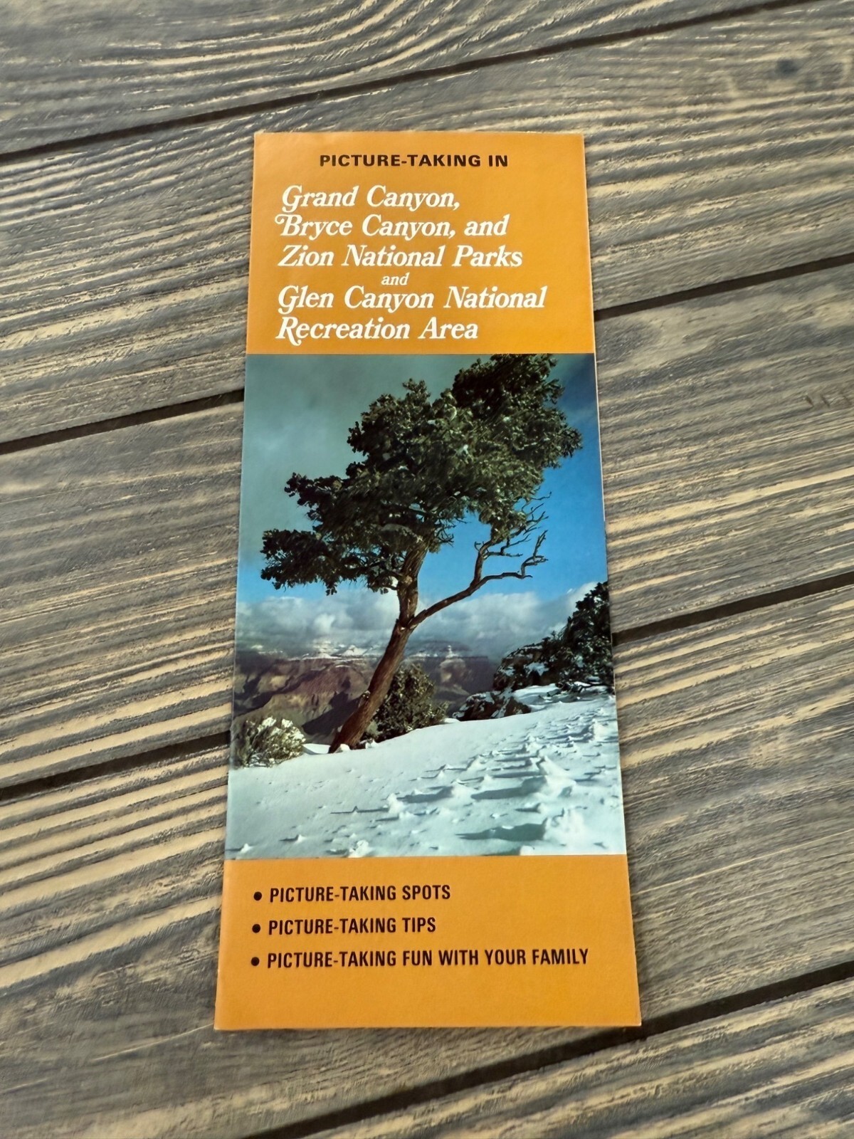 Grand Canyon Recreation Area Brochure For Zion & Bryce Canyon National Parks