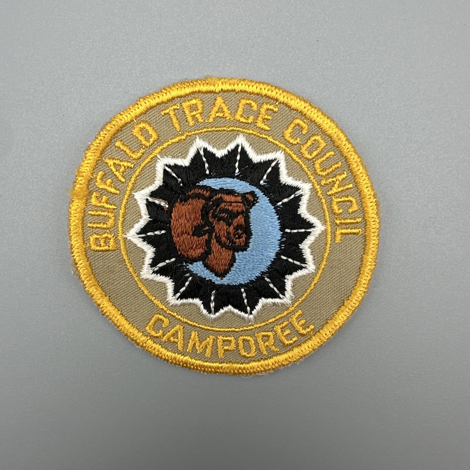 Vintage 1978 Buffalo Trace Council BSA Camporee Patch Bear Head Indiana Illinois Vintage 1978 Buffalo Trace Council BSA Camporee Patch Bear Head Indiana Illinois