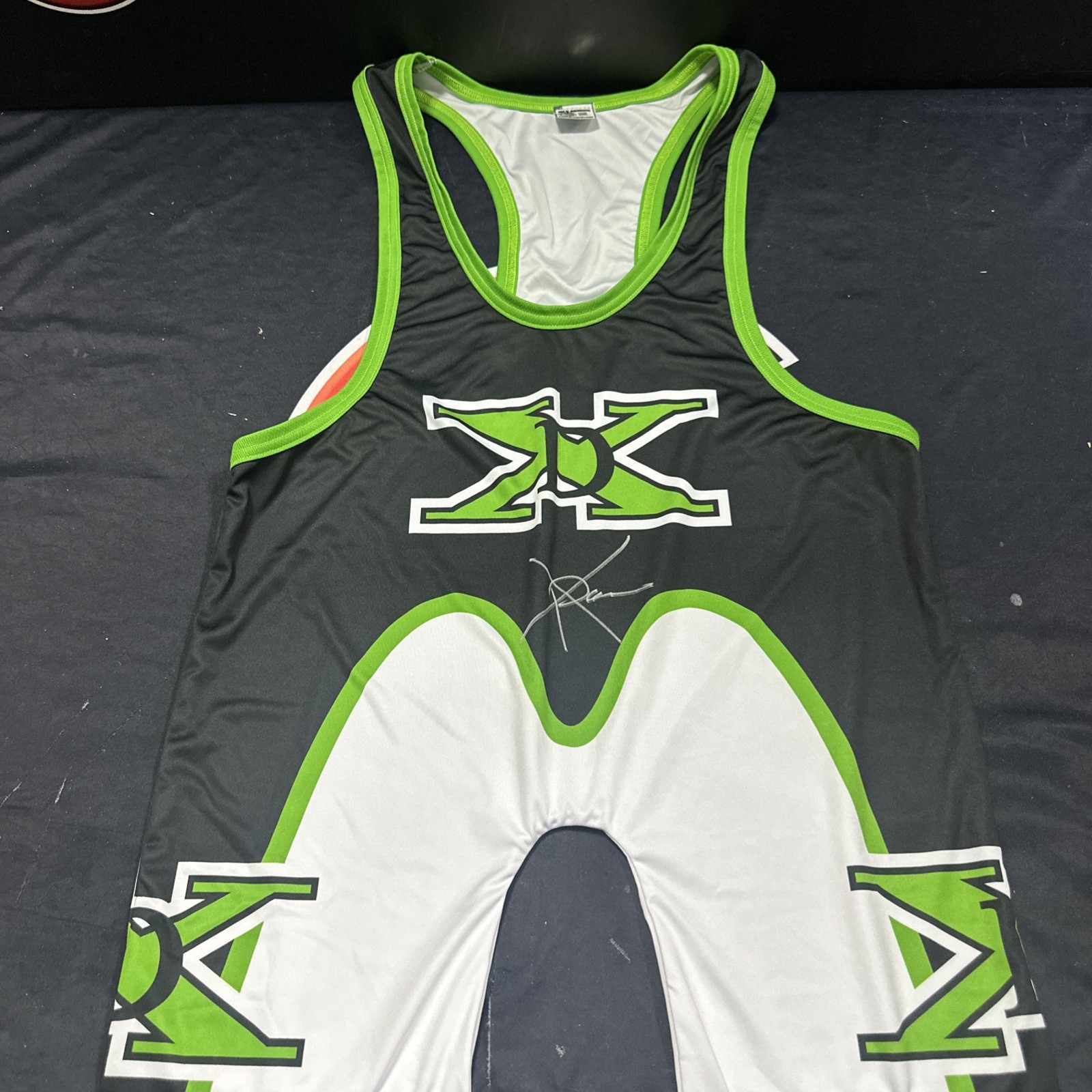 X-Pac Autographed WWE DX Suck It Signed Singlet Beckett BAS X-Pac Autographed WWE DX Suck It Signed Singlet Beckett BAS