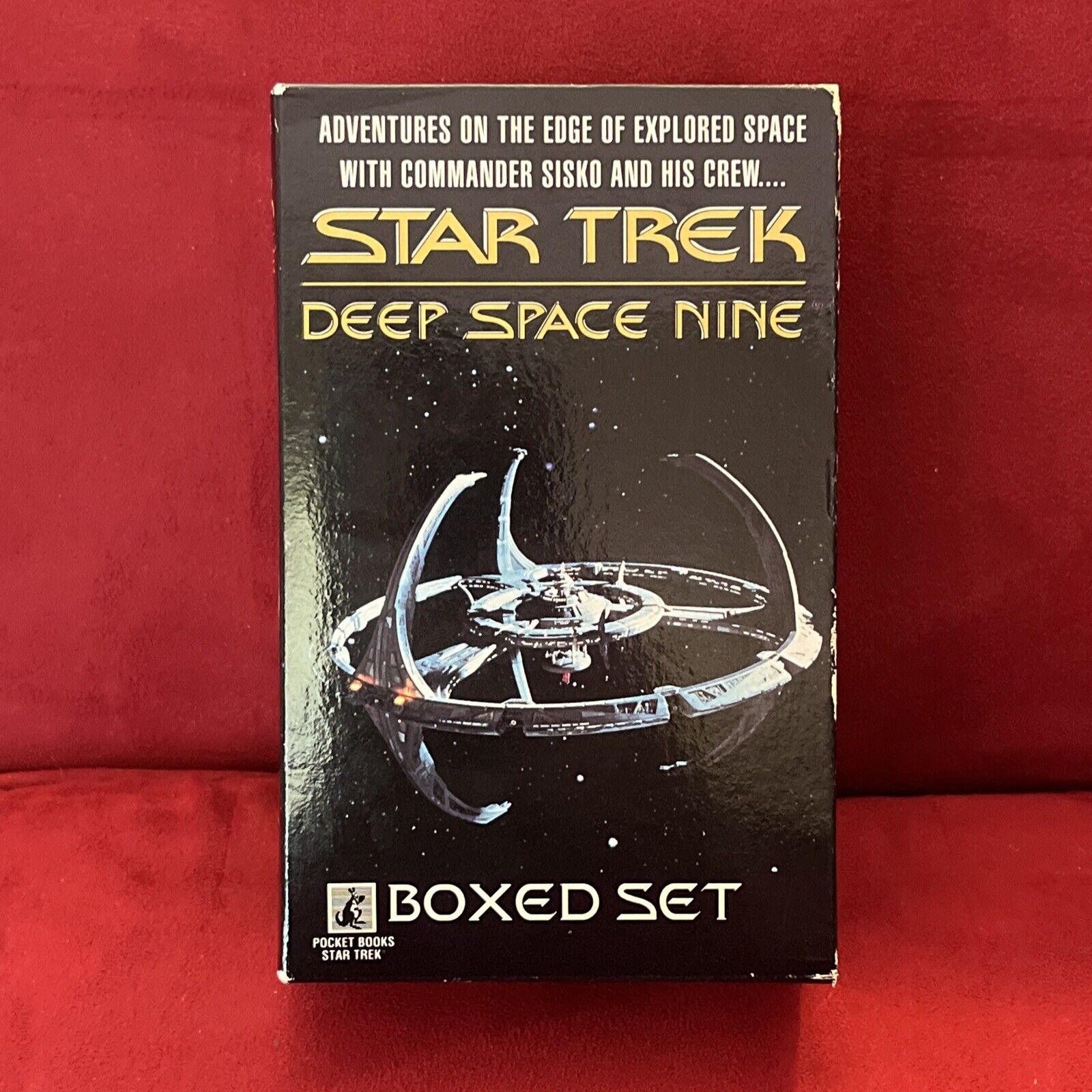 Rare 1994 Star Trek Deep Space Nine Books 1-4 Boxed Set Pocket Books 