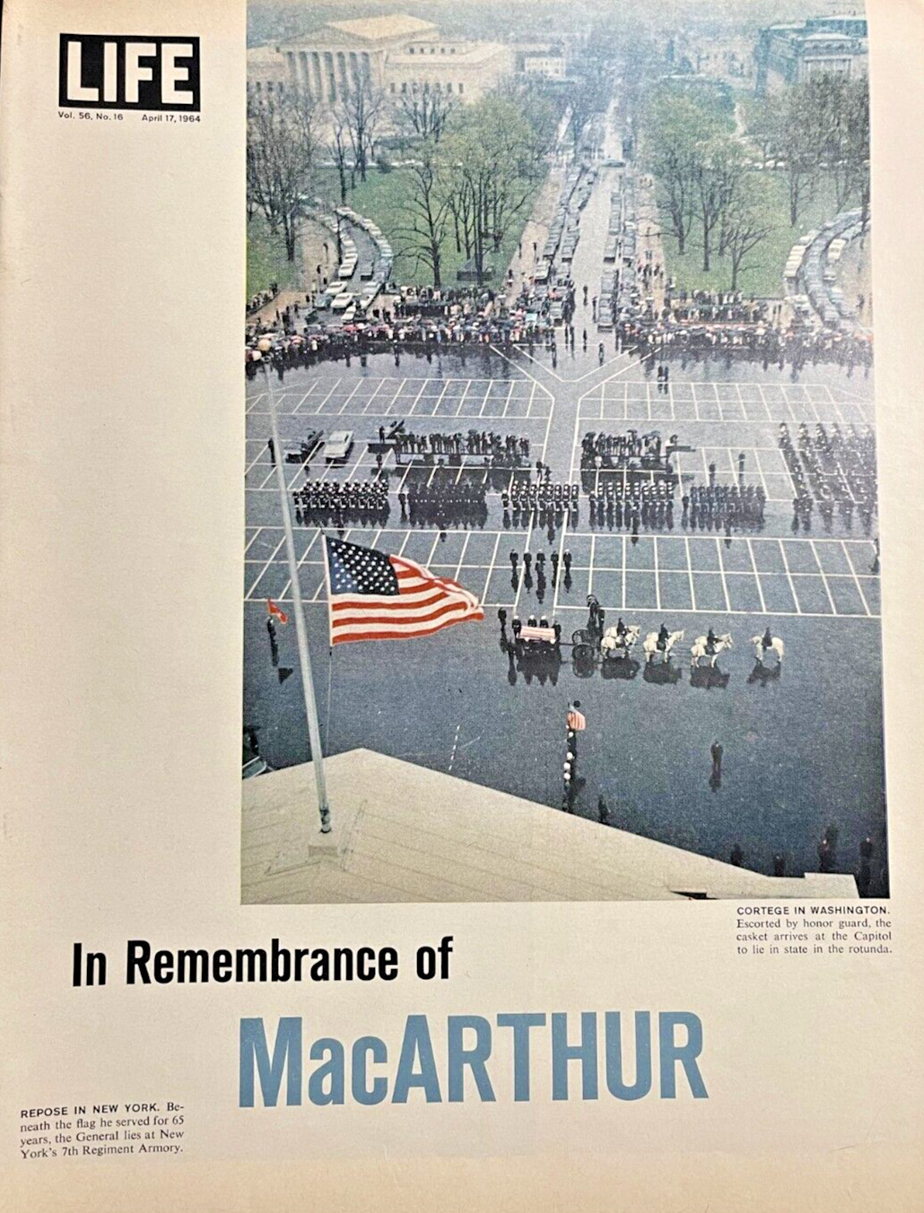 1964 Funeral And Remembrance of General Douglas MacArthur 1964 Funeral And Remembrance of General Douglas MacArthur