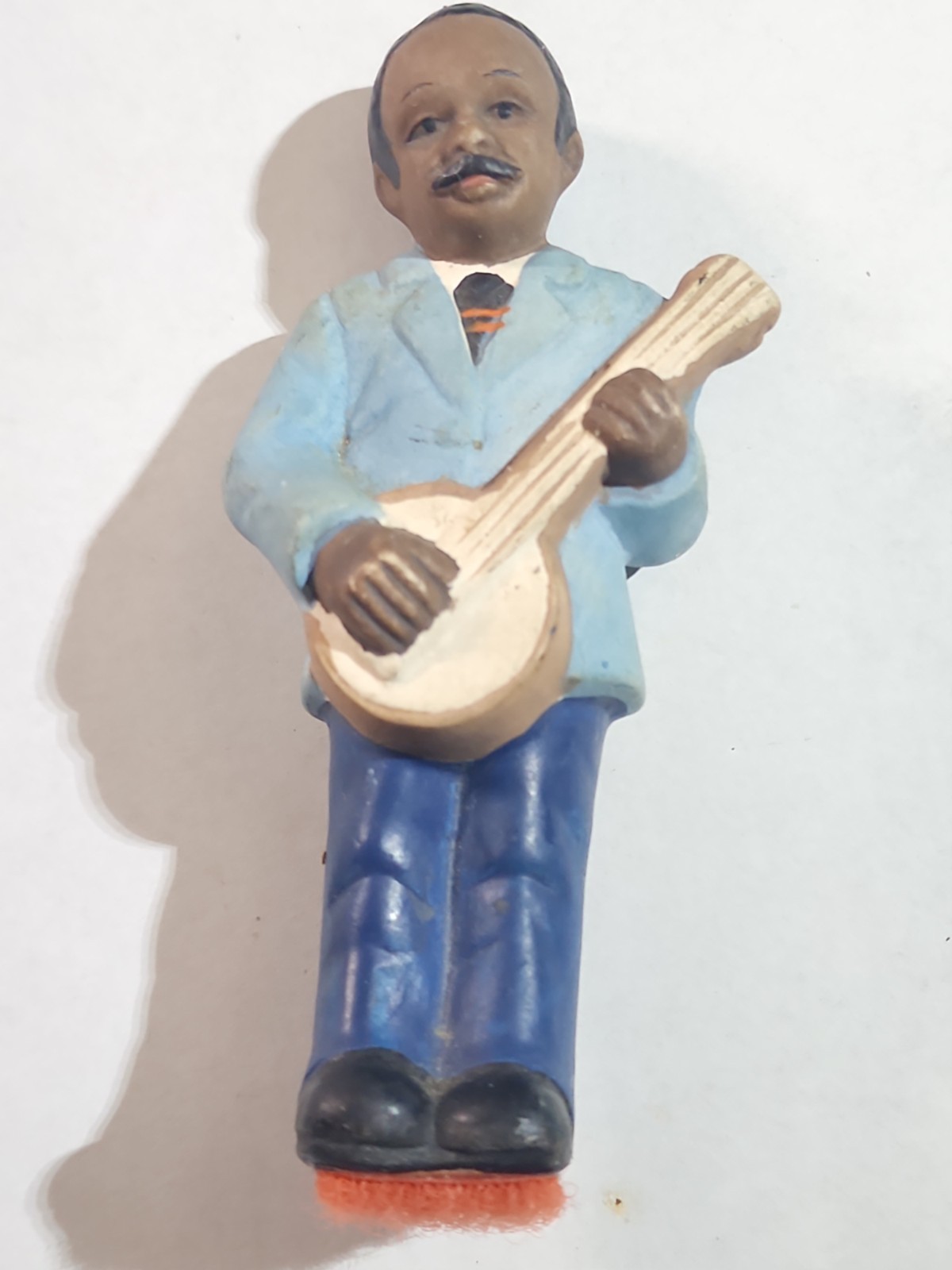 Vintage Man Playing Banjo Rare Vintage Man Playing Banjo Rare