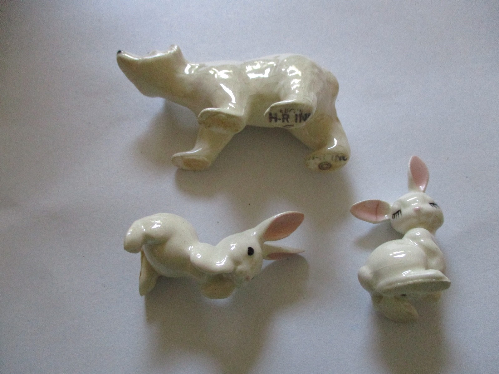 Lot of Miniature Hagen Renakers Rabbit Polar Bear Lot of Miniature Hagen Renakers Rabbit Polar Bear