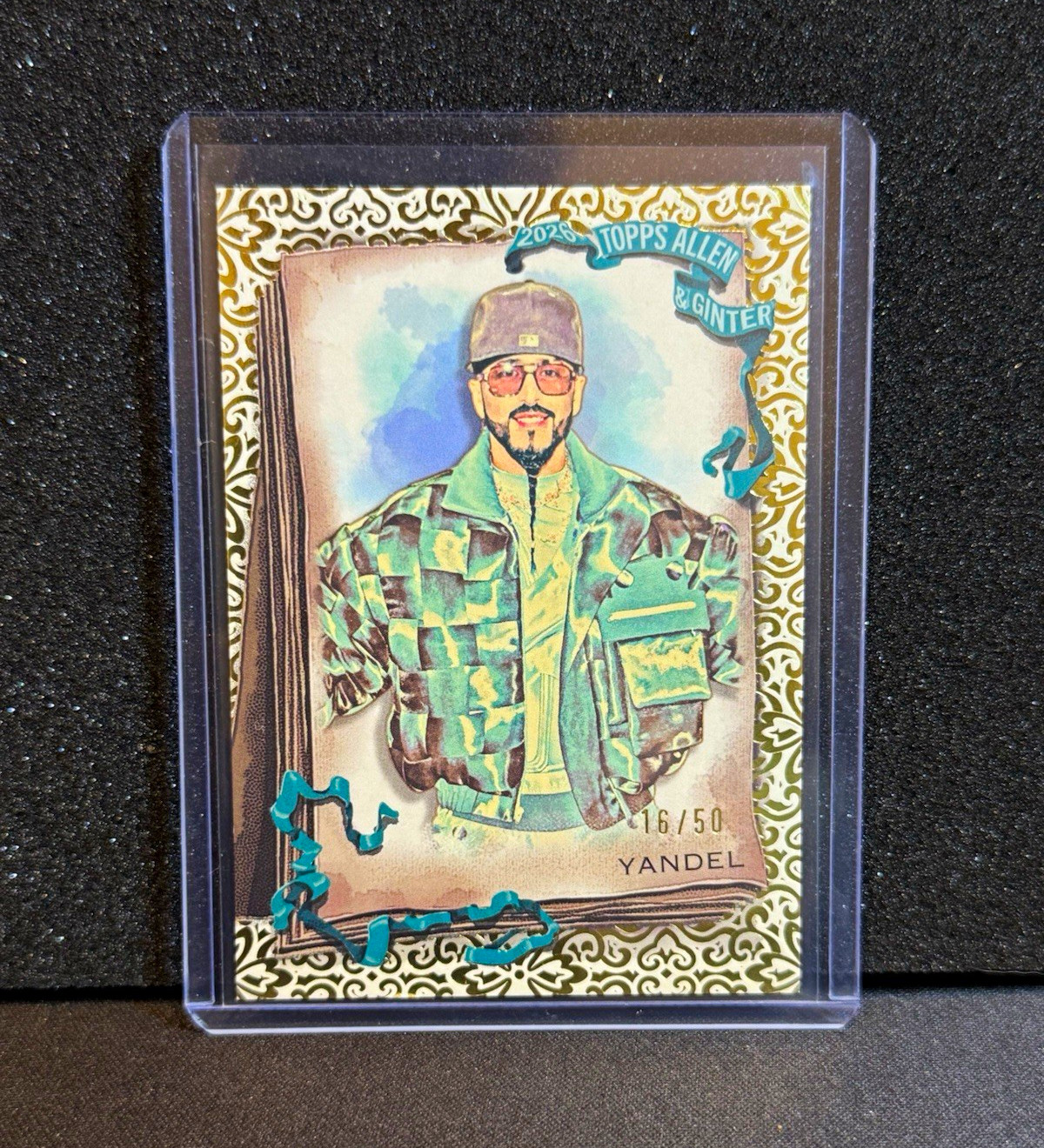 Topps 2026 Allen & Ginter The World\'s Champions Yandel #147 16/50 Topps 2026 Allen & Ginter The World\'s Champions Yandel #147 16/50