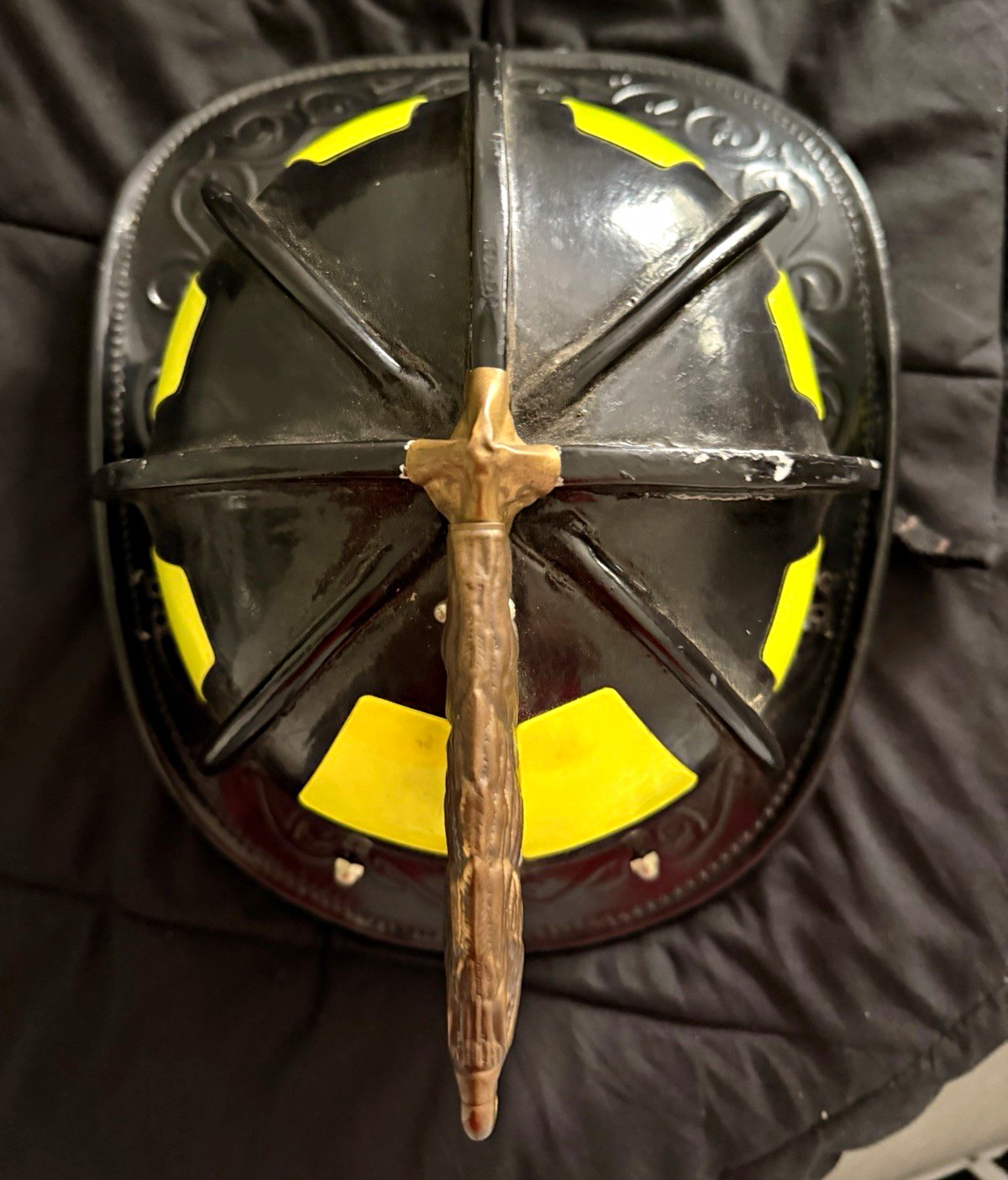 Cairns N6A Firefighting & Rescue Helmet Black w/ Reflective Panels Face Shield Cairns N6A Firefighting & Rescue Helmet Black w/ Reflective Panels Face Shield
