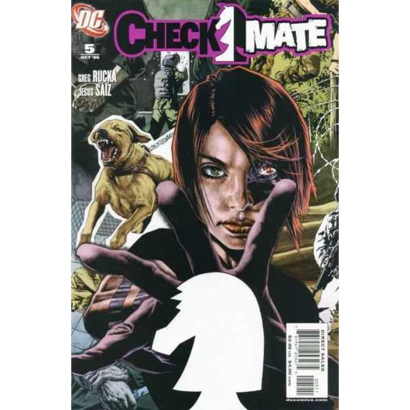 Checkmate (2006 series) #5 in Near Mint minus condition. DC comics [w.
